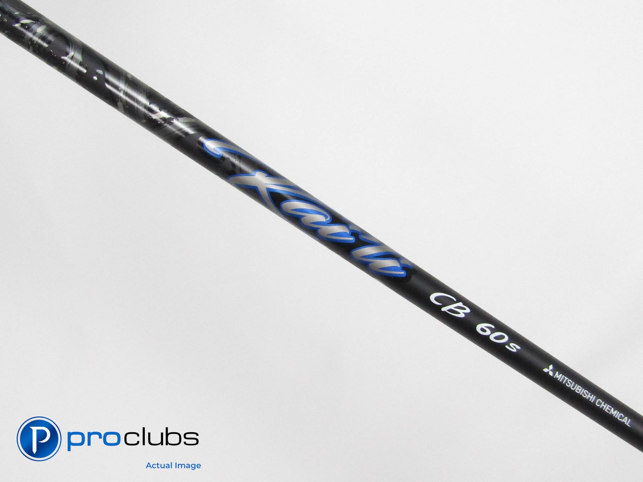 Mitsubishi Kai'li Dark Waves Blue CB 60 Stiff Driver Shaft