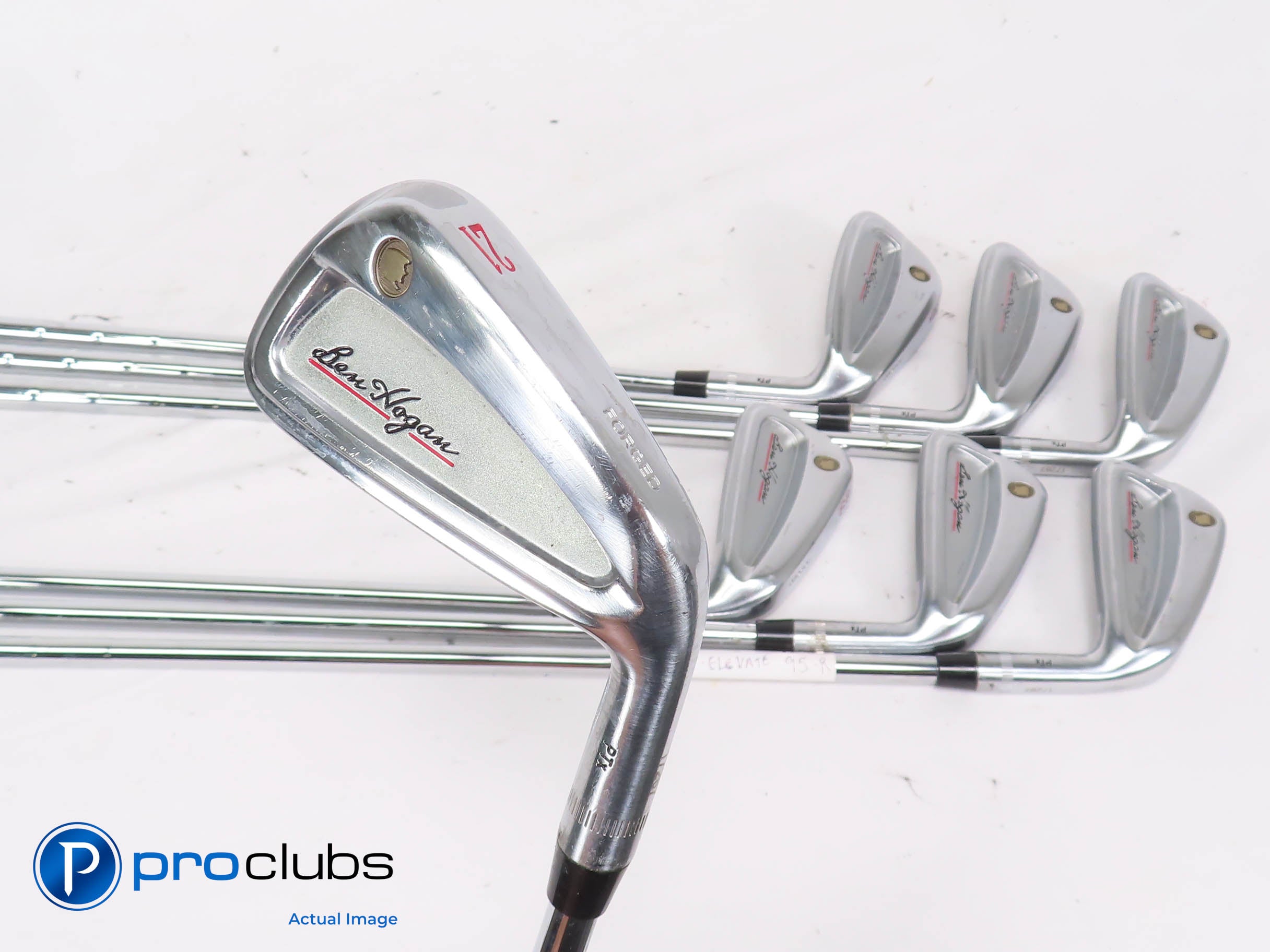 Nice Ben Hogan PTx 4-PW IRON SET - Elevate 95 Regular Flex Steel 431748