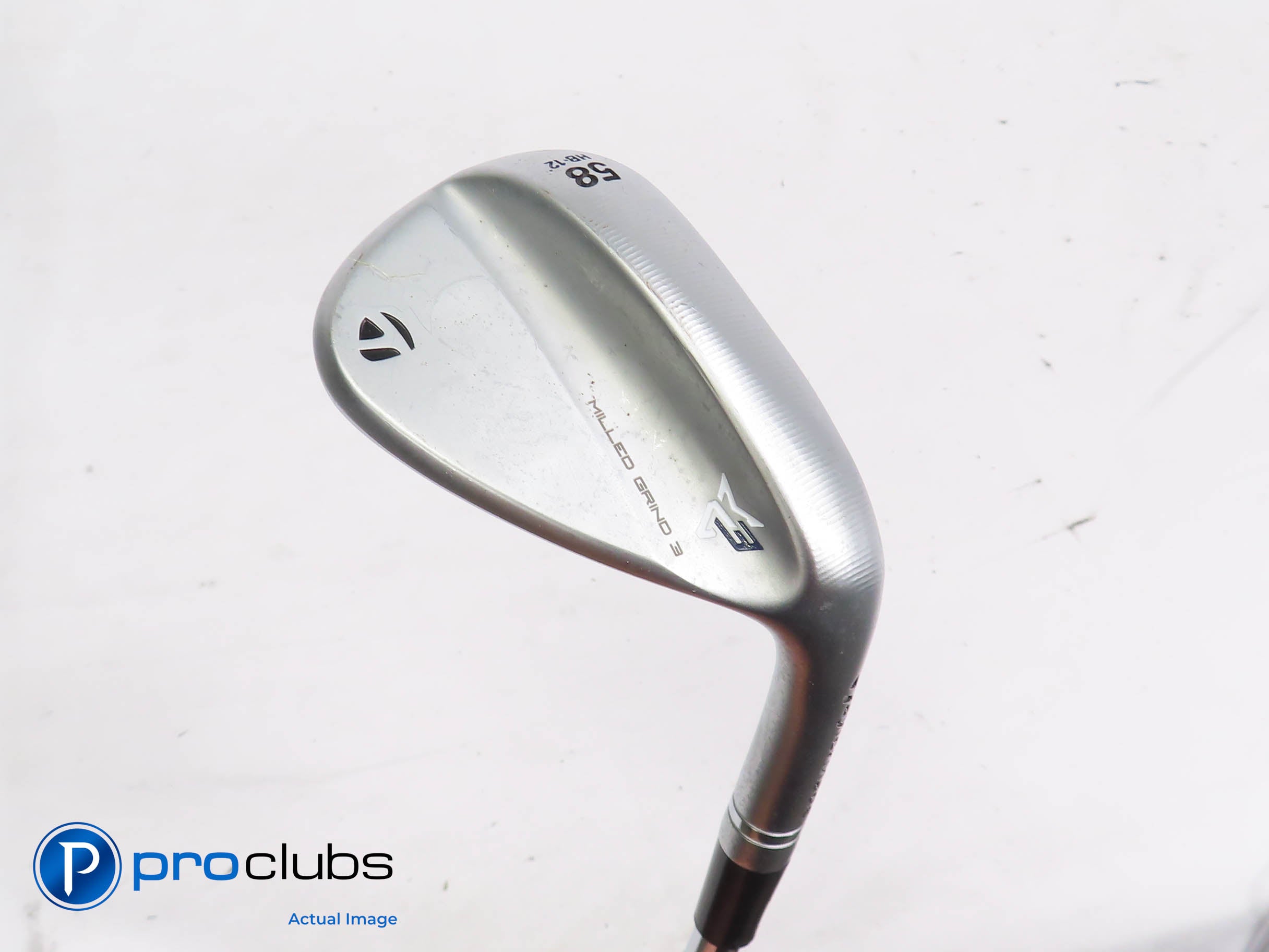 Nice TaylorMade Milled Grind 3 58*(12*) WEDGE HB-Grind - S200 Stiff Flex 450511