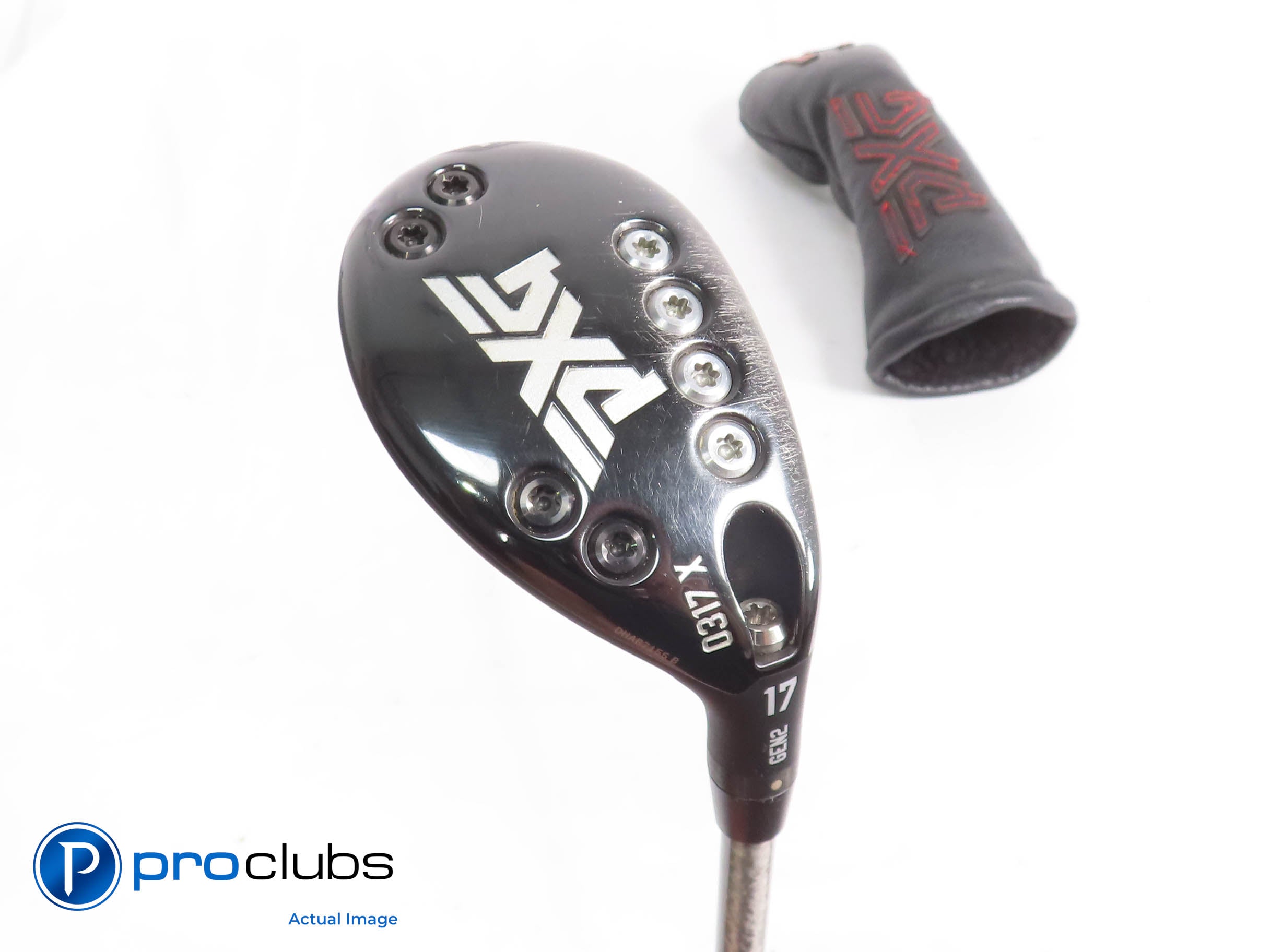 Nice PXG 0317X Gen2 17* HYBRID w/Cover - Steelfiber i80 Regular Flex 450170