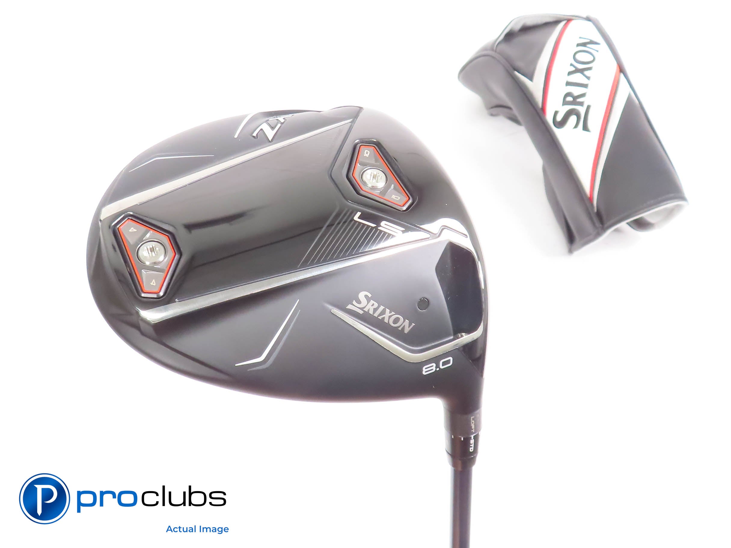 Mint Srixon 2025 ZXi LS 8* DRIVER w/Cover - Ventus Blue TR 6S Stiff Flex 450352