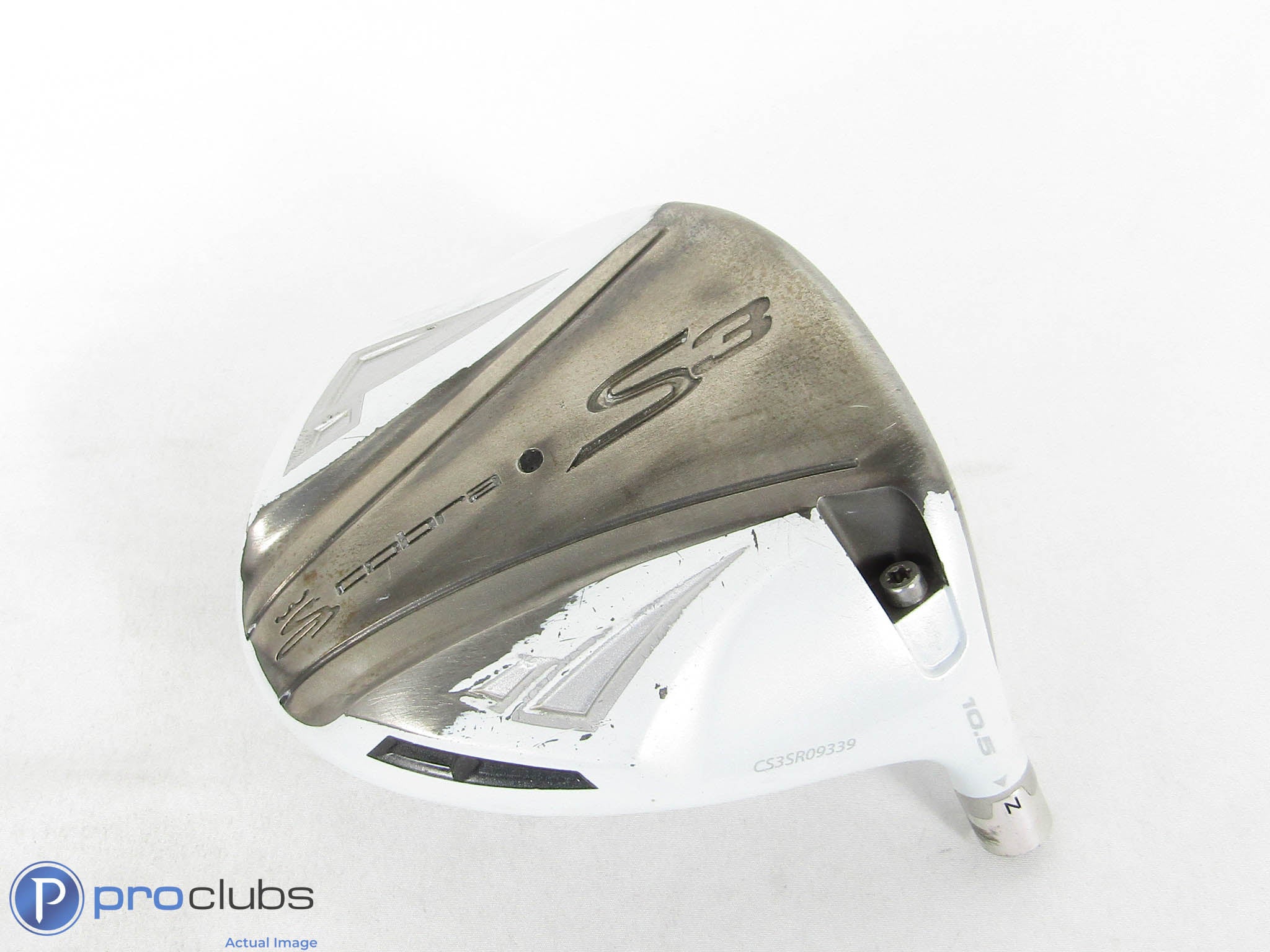 Cobra S3 White Limited Edition 10.5* Driver - Head Only w/Adapter - 450317