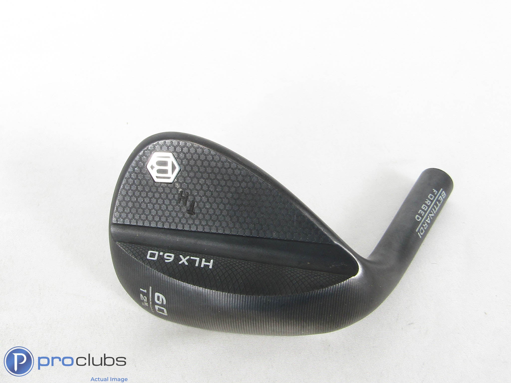 Left Handed! Bettinardi HLX 6.0 60*(12) RJ - Bounce - Head Only Wedge - 450183