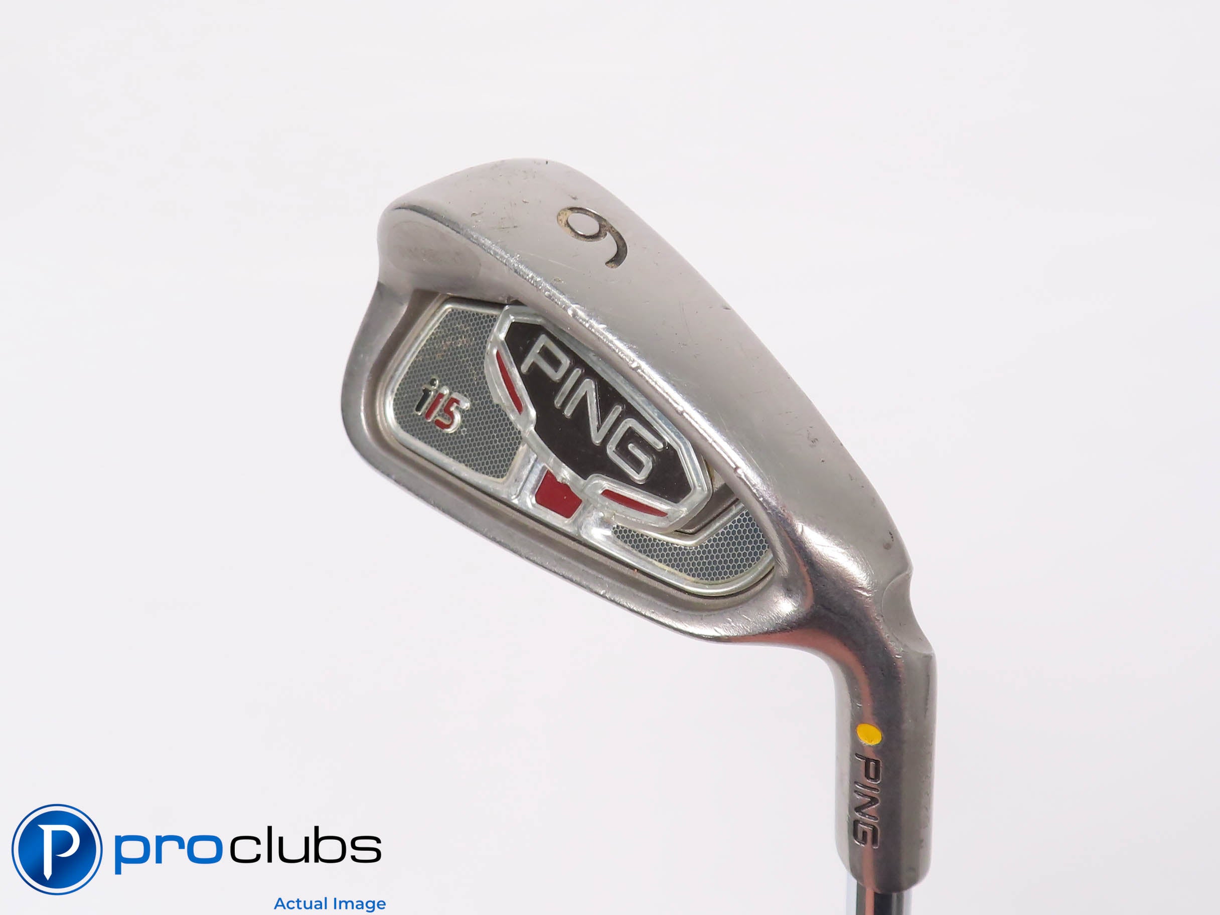 Ping i15 30* 6 IRON Yellow Dot - Ping ZZ65 Stiff Flex Steel 450591
