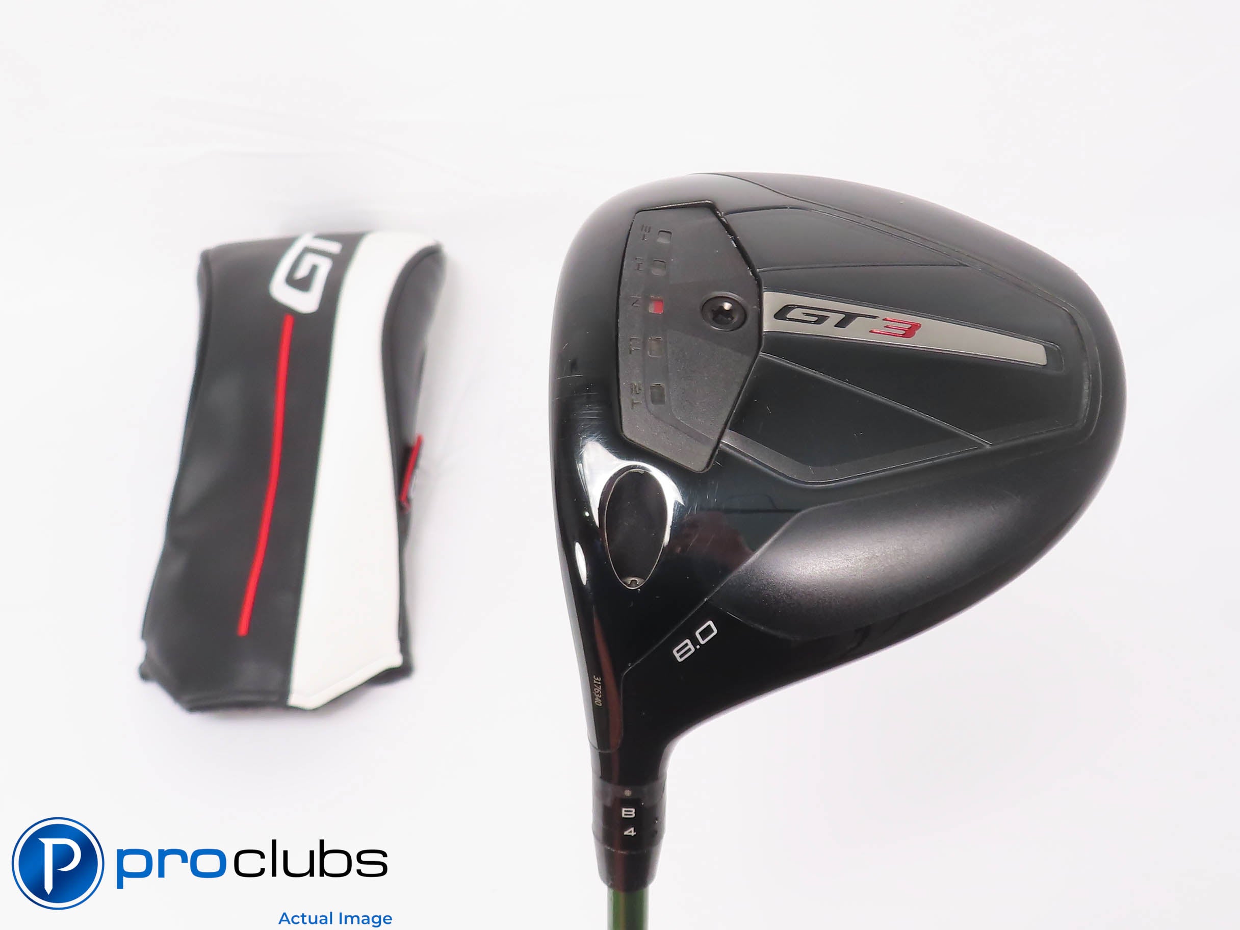 Nice Left Handed Titleist GT3 8* DRIVER w/HC Aldila Rogue 55 Regular Flex 450619