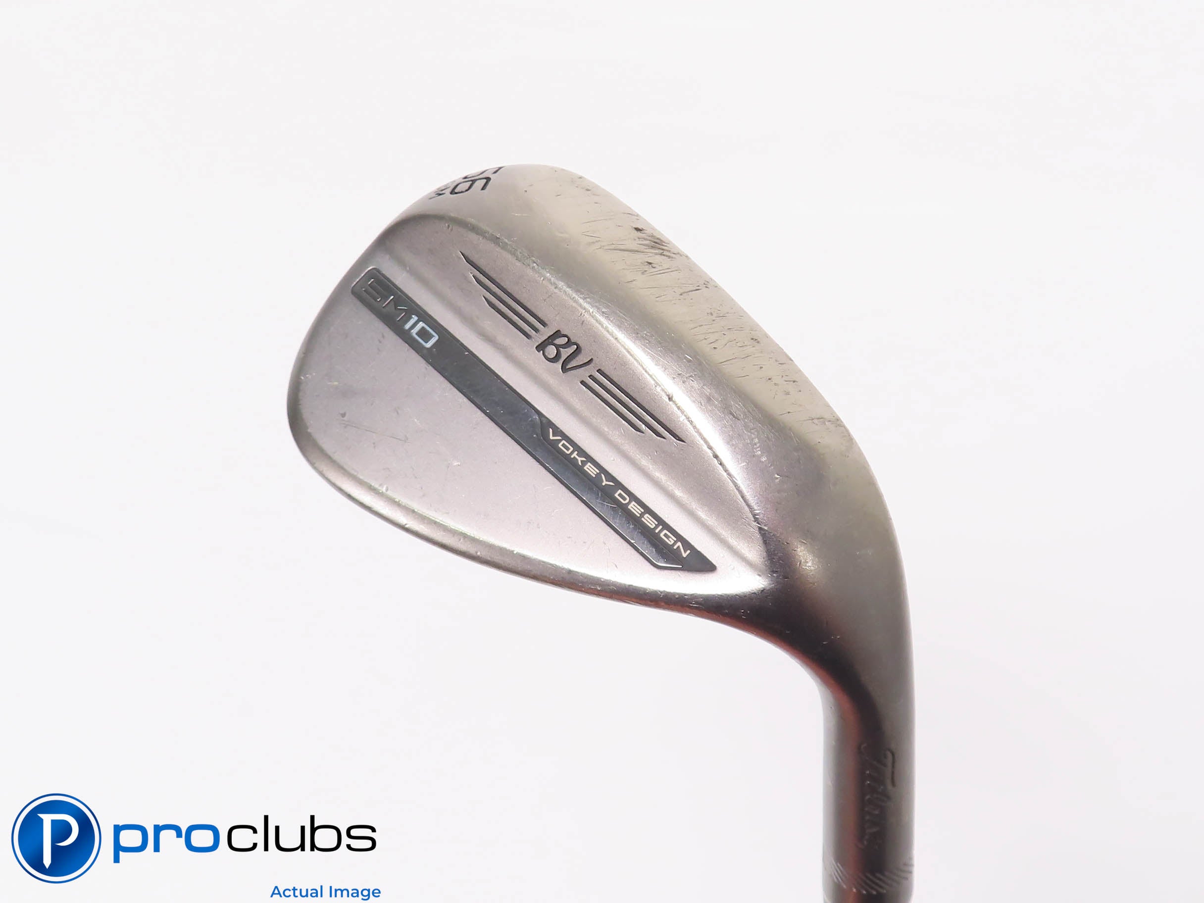 Titleist Vokey SM10 Nickel 56*(8*) WEDGE M-Grind - Vokey Wedge Flex Steel 450626