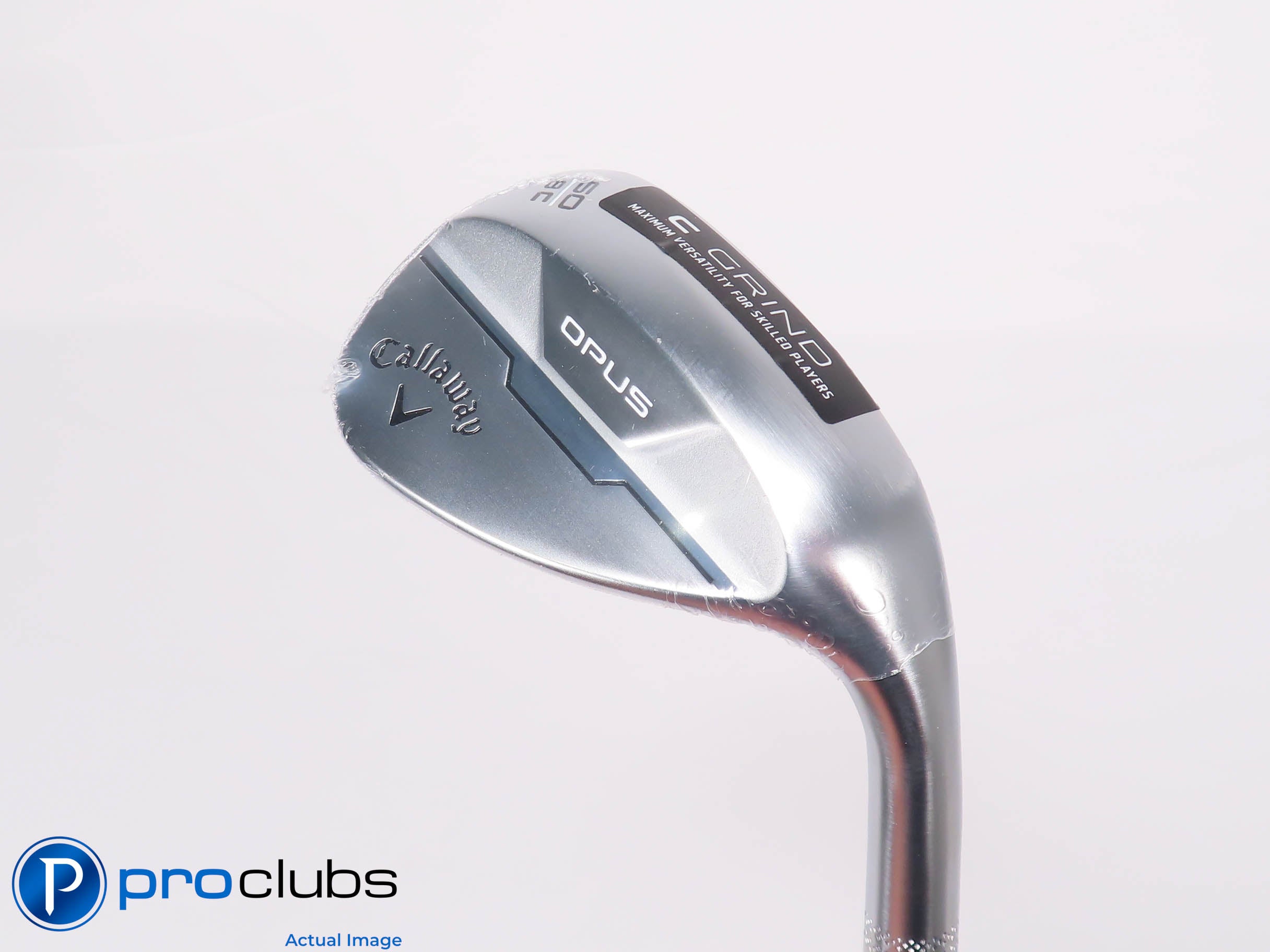 New! Callaway OPUS Chrome C-Grind 60*(8*) Wedge - DG MID 115 Wedge Flex - 450299