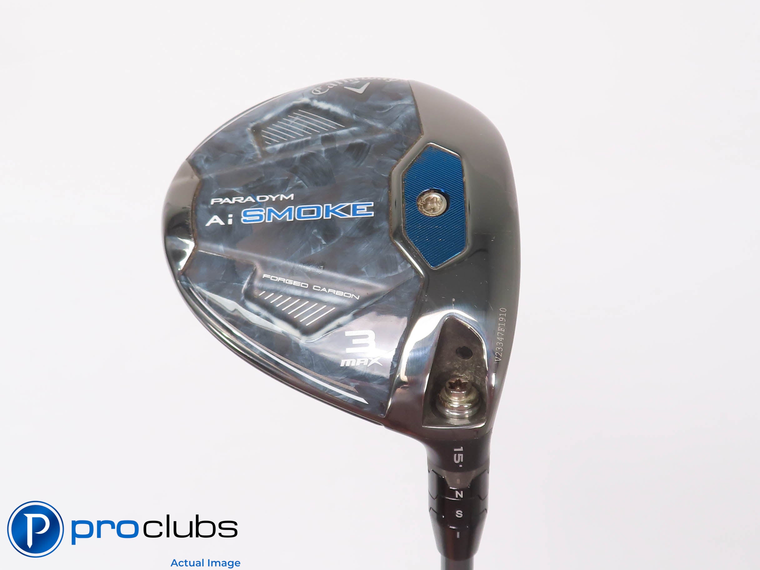 Callaway Ai Smoke MAX 15* 3 Wood - Denali Blue 60g 5.5 Regular Flex - 450752