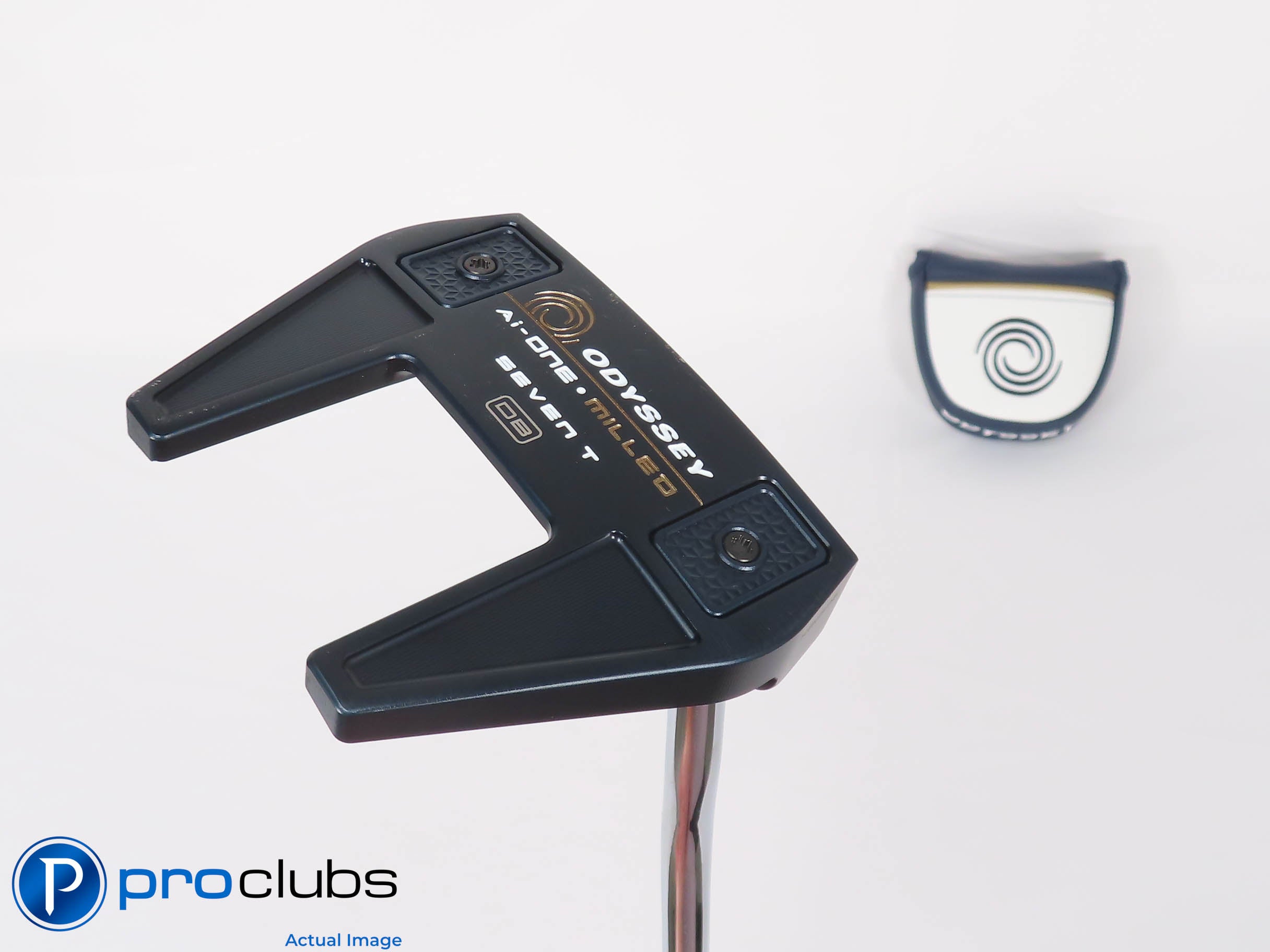Mint! Odyssey Ai-One Milled Seven T DB 35" Putter w/ HC - 450672