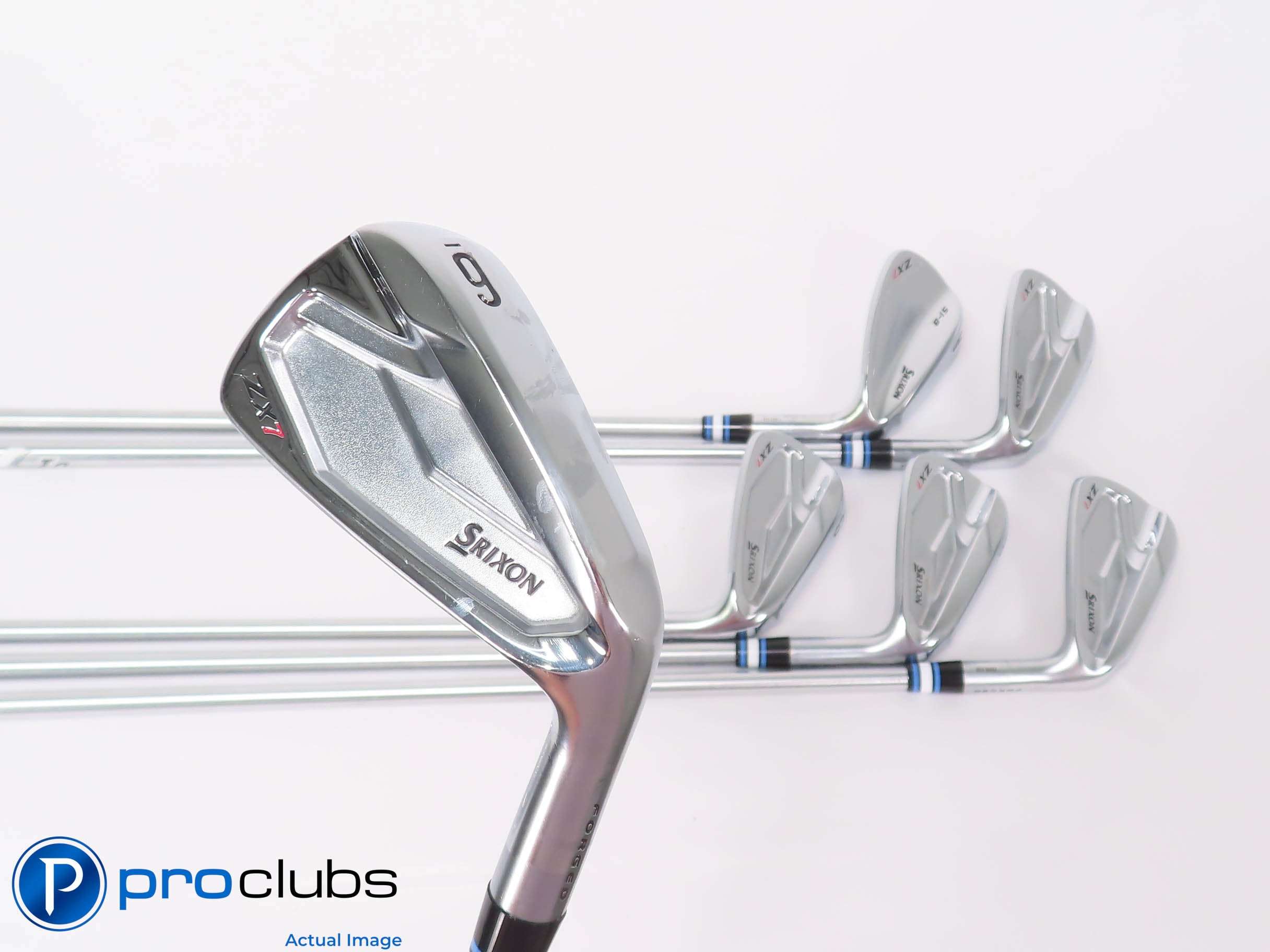 Nice Srixon ZX7 6-PW,AW IRON SET Project X IO 105g Regular Flex Steel +1" 449840