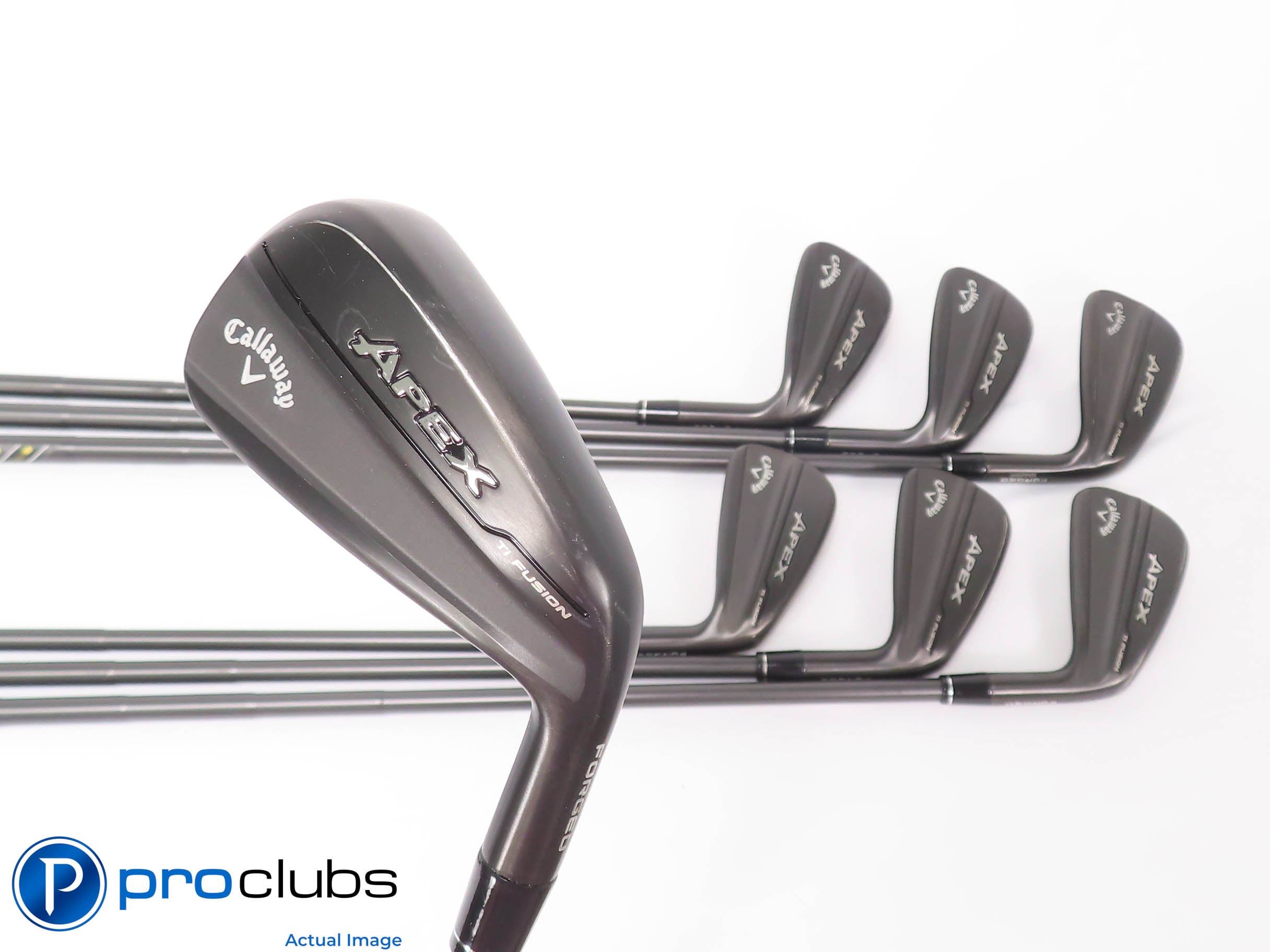 Nice Callaway '24 APEX TI FUSION 4-PW IRON SET -DG 100 Regular Flex Steel 450375
