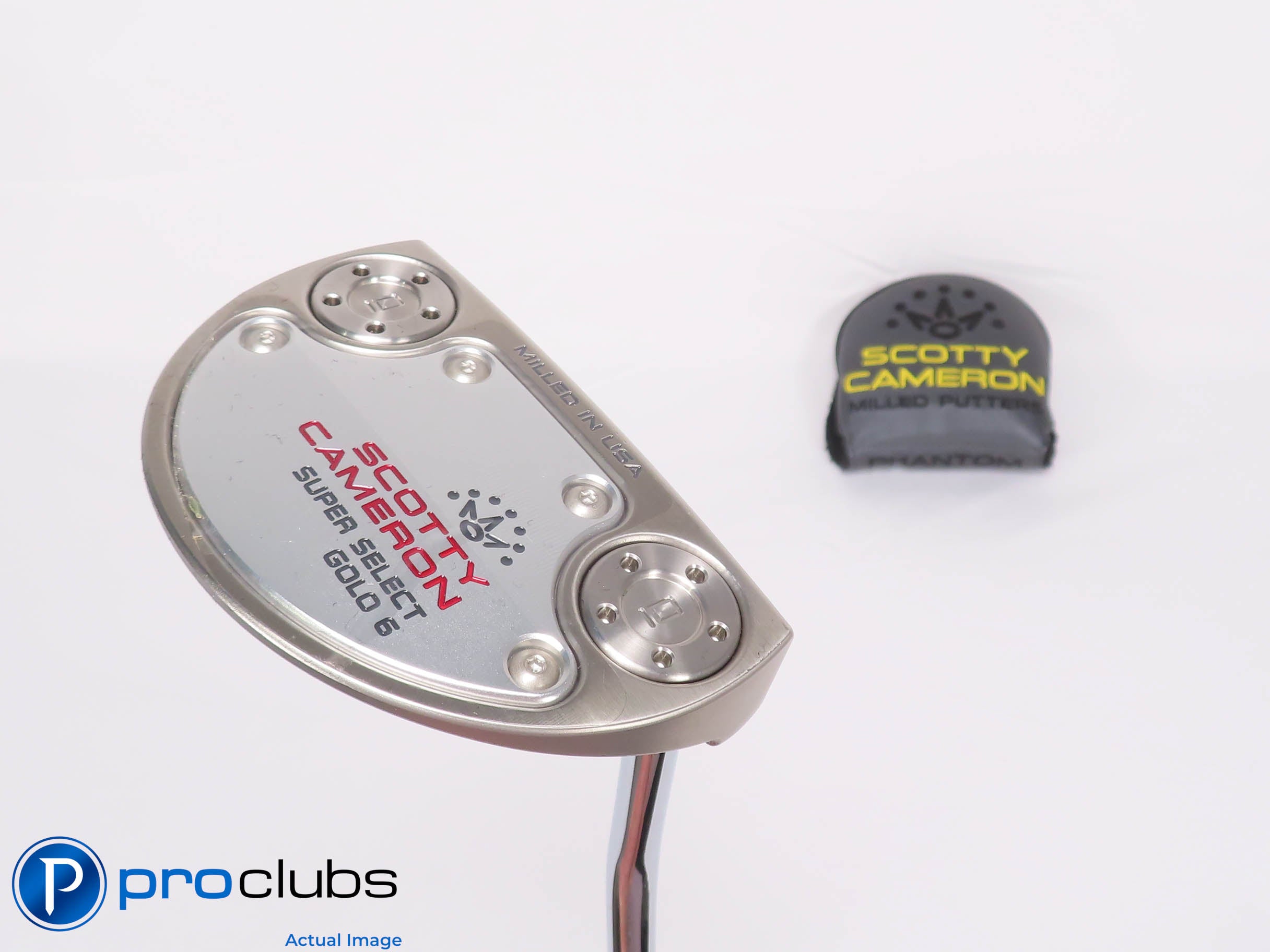 New Scotty Cameron SUPER SELECT GOLO 6 Single Bend 35" PUTTER w/Headcover 450698