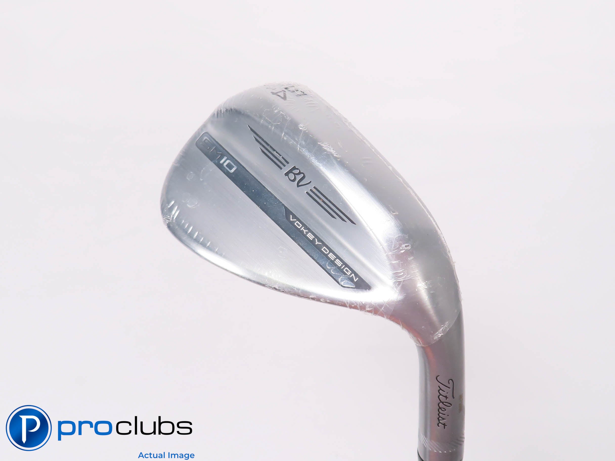 NEW Titleist Vokey SM10 Chrome 54*(10*) WEDGE S-Grind - Vokey Wedge Flex 450662