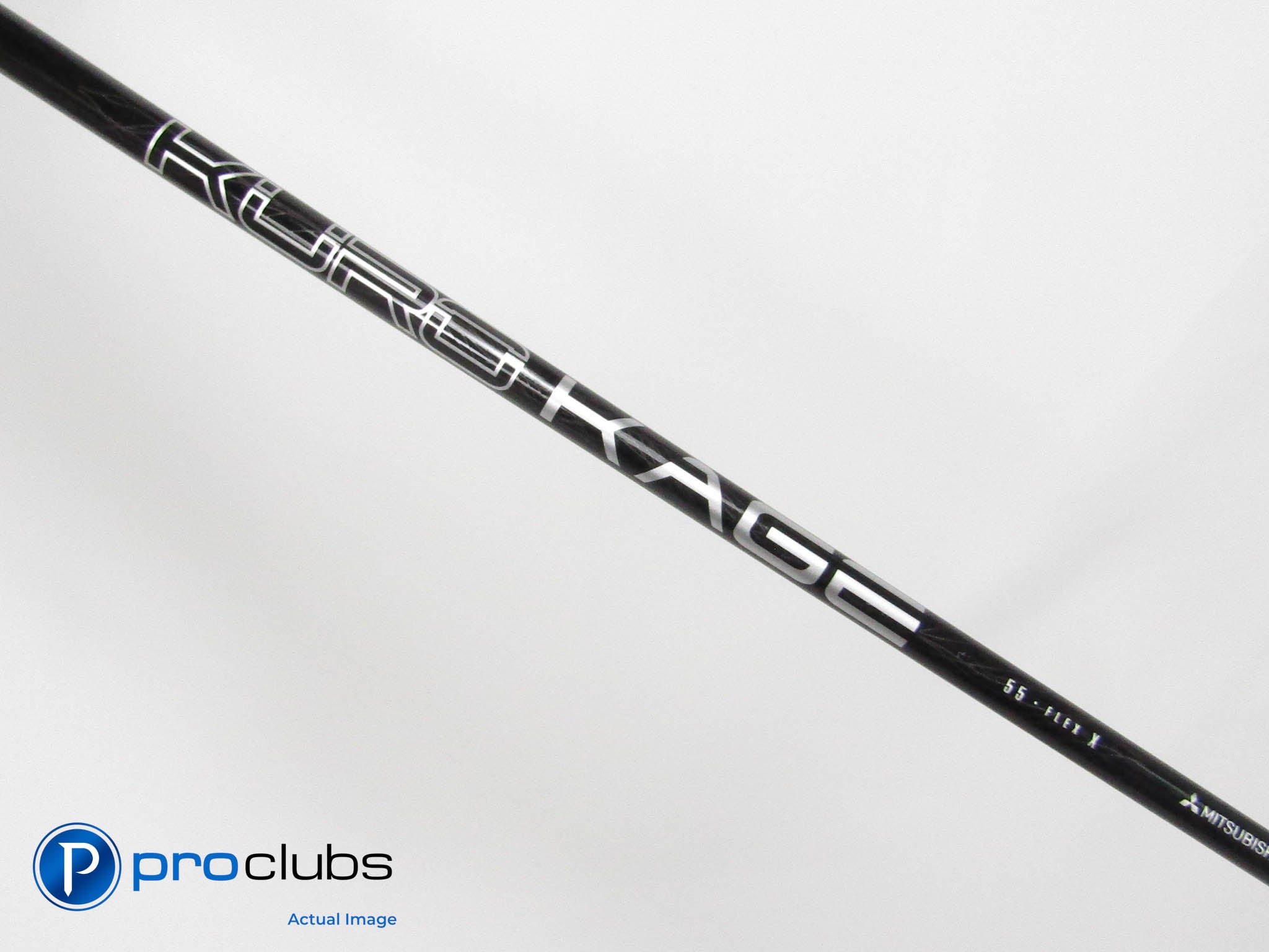 KURO KAGE Black Dual Core TiNi 55g X-Flex Driver Shaft w/ Titleist Tip #436554
