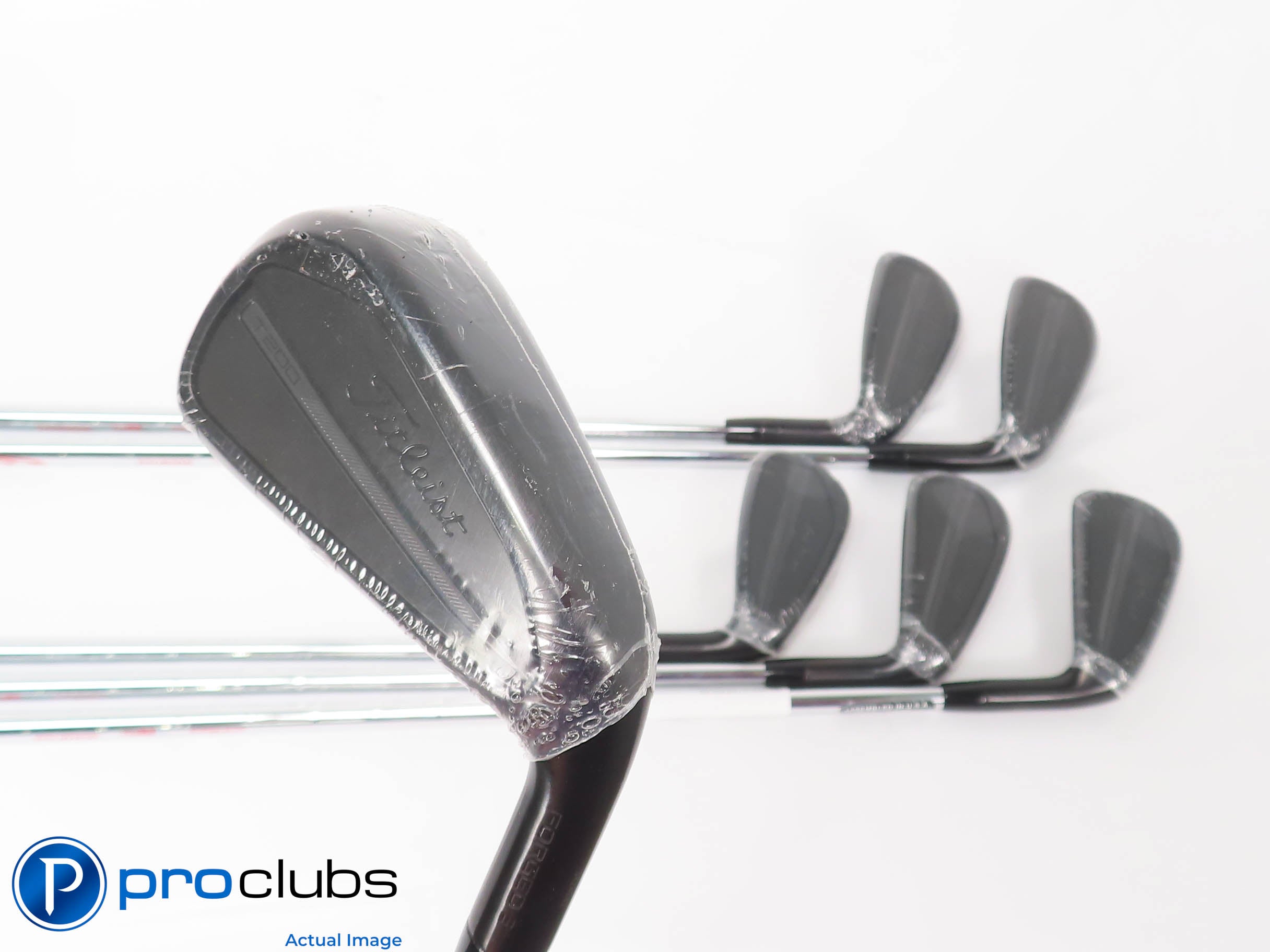 NEW Titleist T200 Black Vapor 5-PW IRON SET - Modus 105 Stiff Flex +1/2" 450675