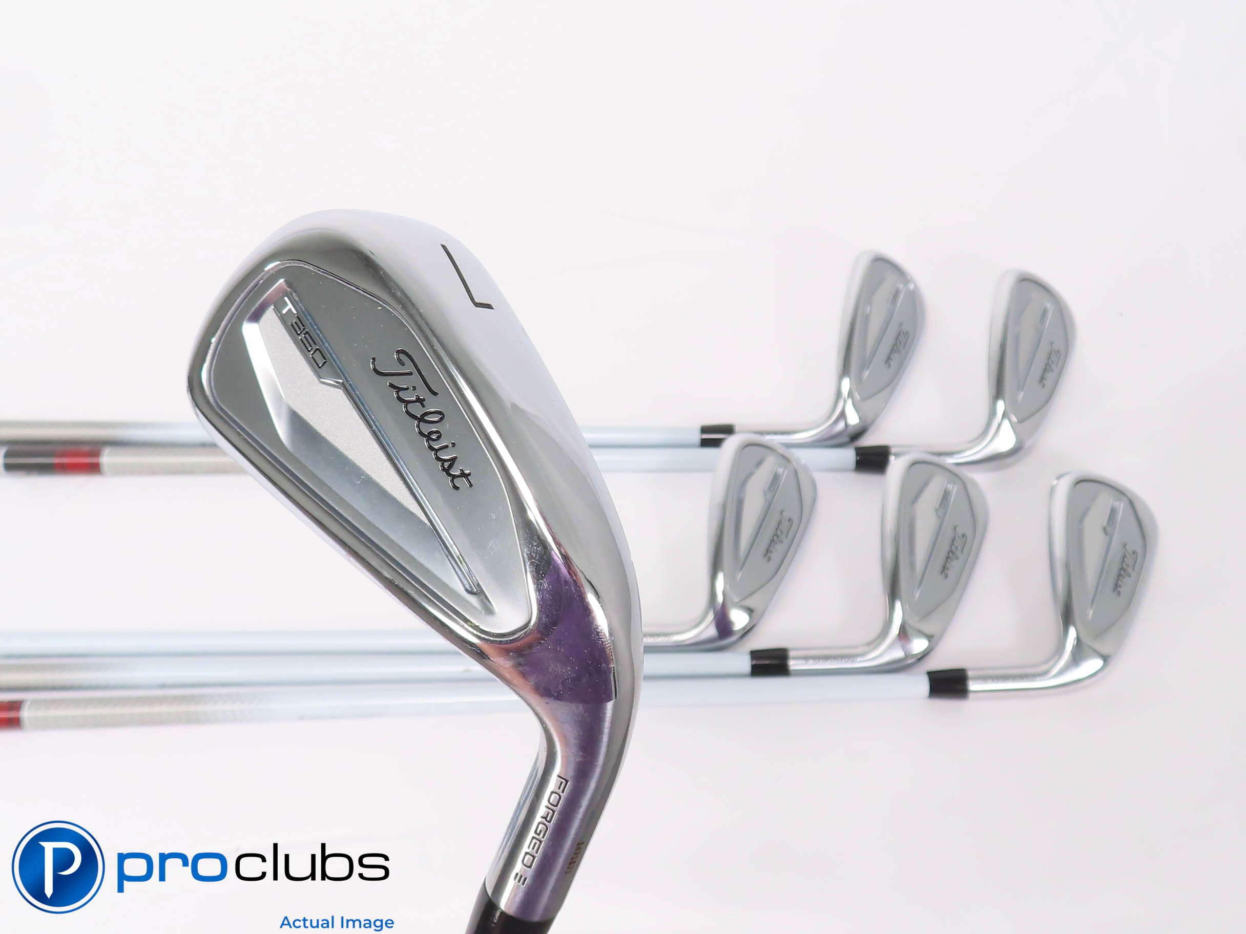 Nice Ladies Titleist '23 T350 7-PW,48*,53* IRON SET - Tensei Ladies Flex 450533