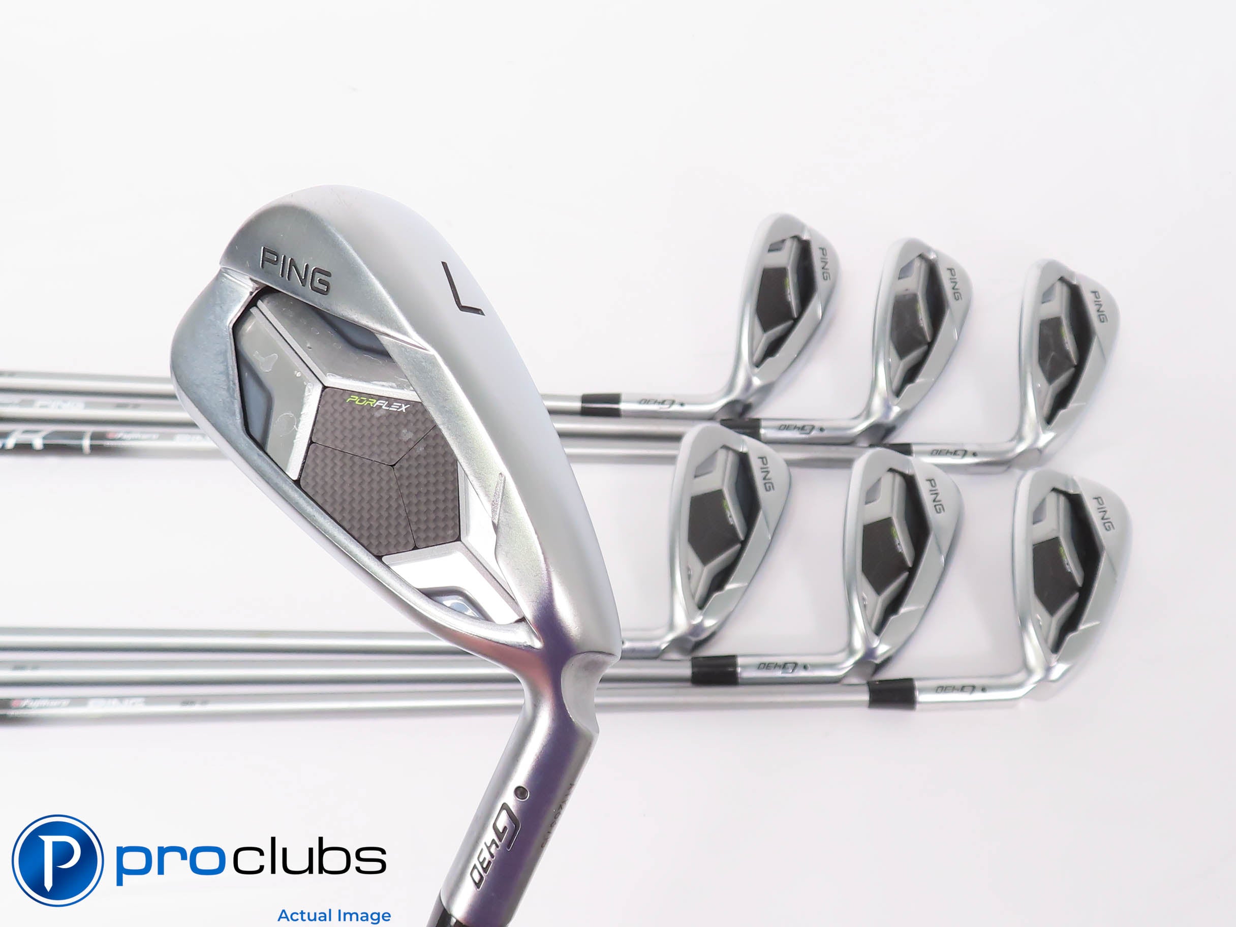 Nice Ping G430 7-PW,45*,50*,54* IRON SET BlackDot Senior Flex Graph -1/2" 449978