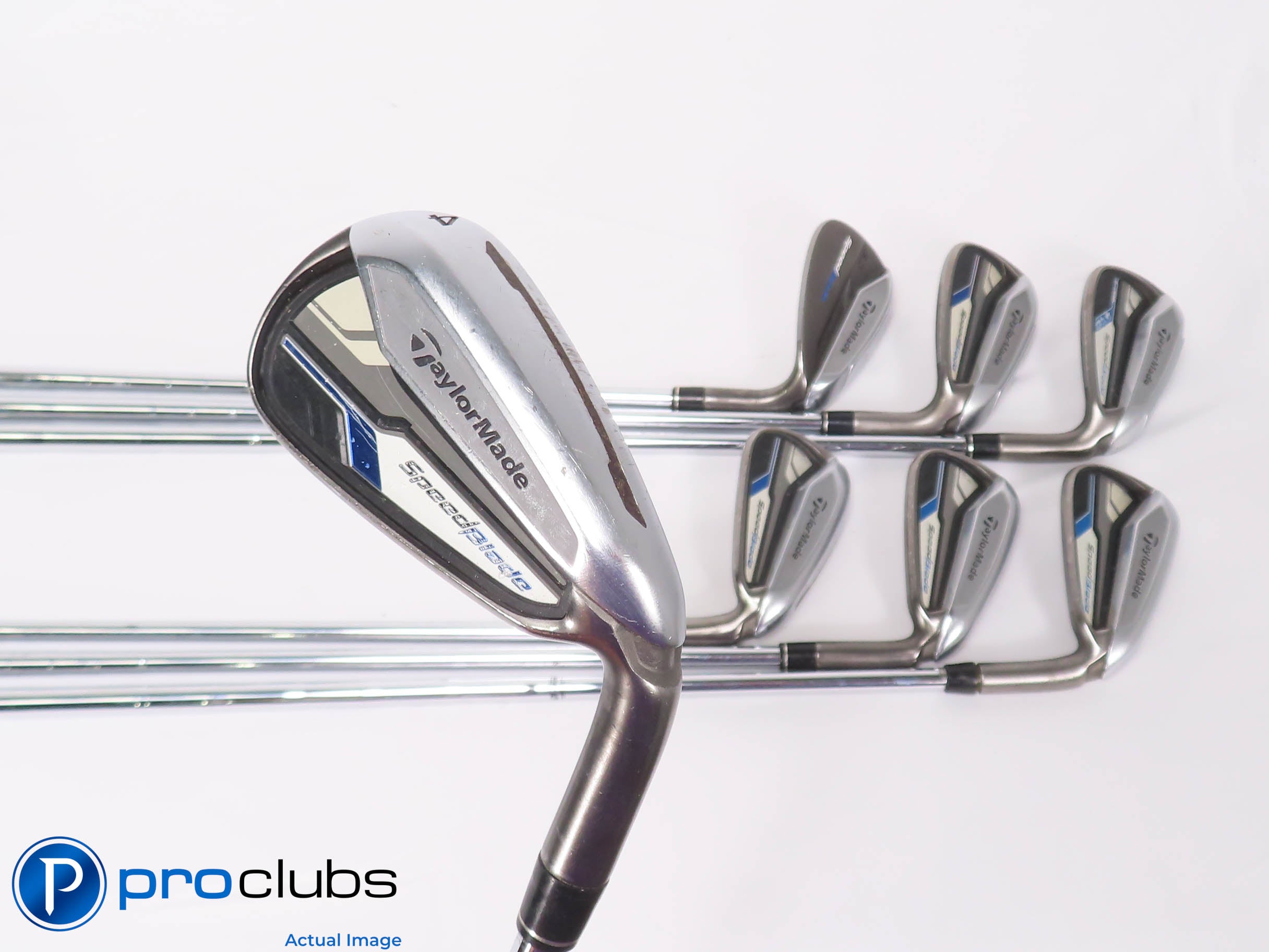 TaylorMade SpeedBlade 4-9,AW IRON SET - Regular Flex Steel +1/2" (NO PW) 449809