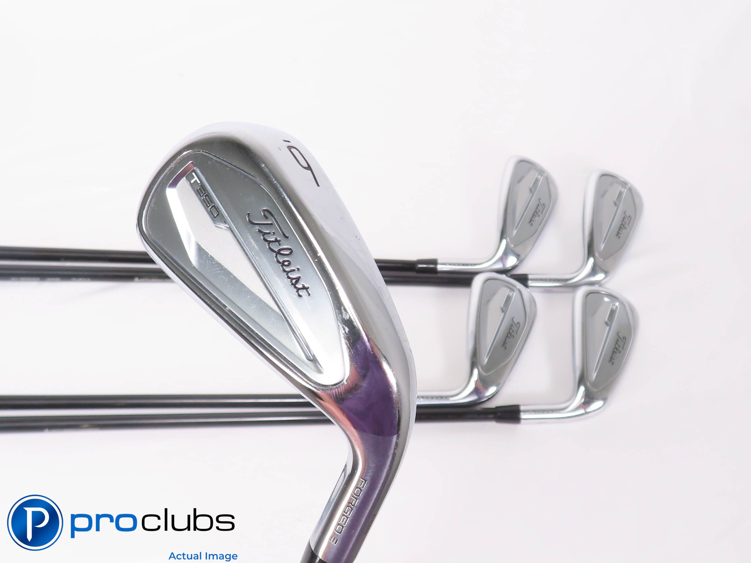 Nice Titleist '23 T350 6-PW IRON SET Tensei AV Senior Flex Graphite -1/2" 450676