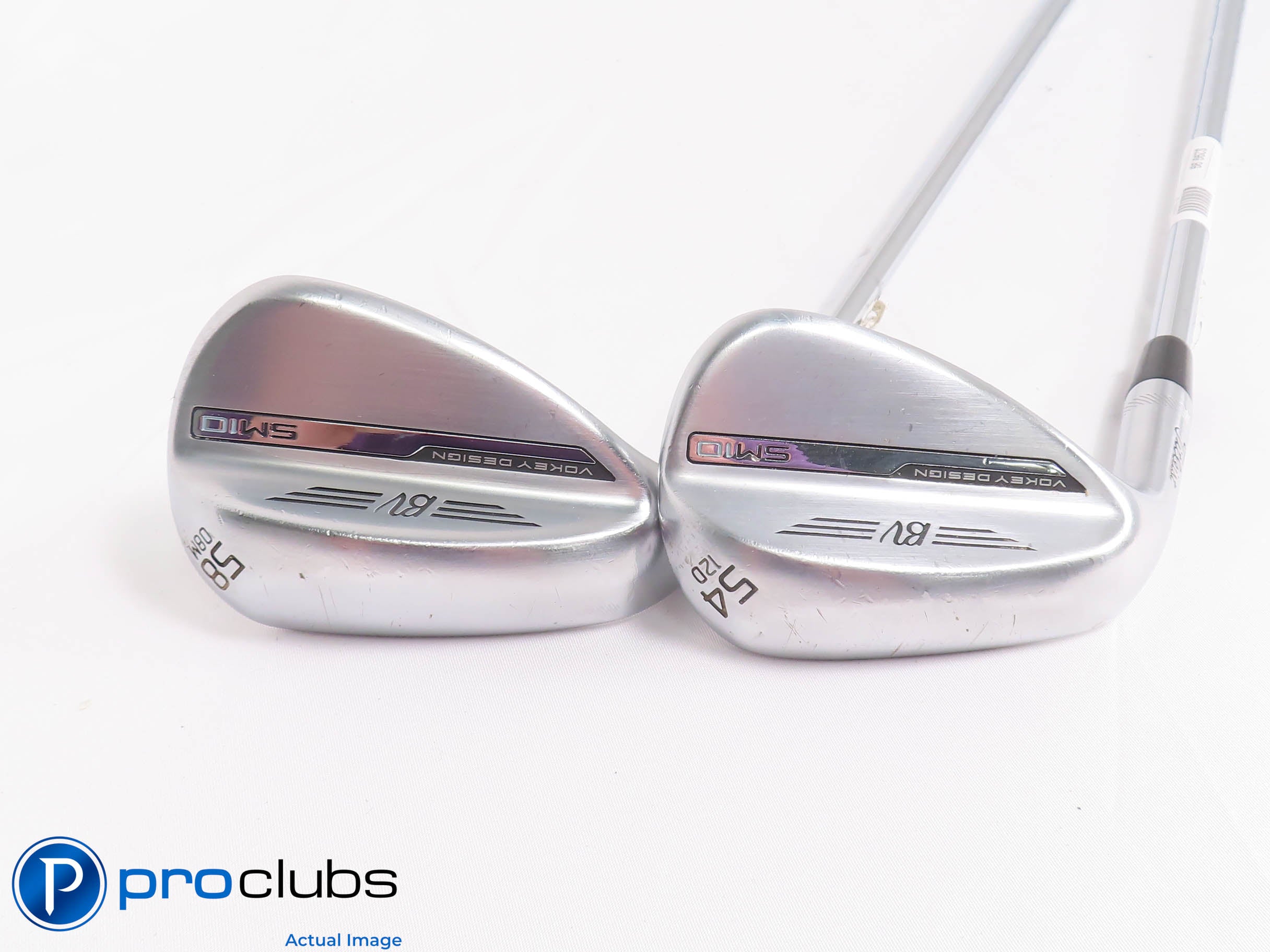 Left Hand Titleist Vokey SM10 54*,58* Wedge Set - KBS Tour Lite Regular #449780