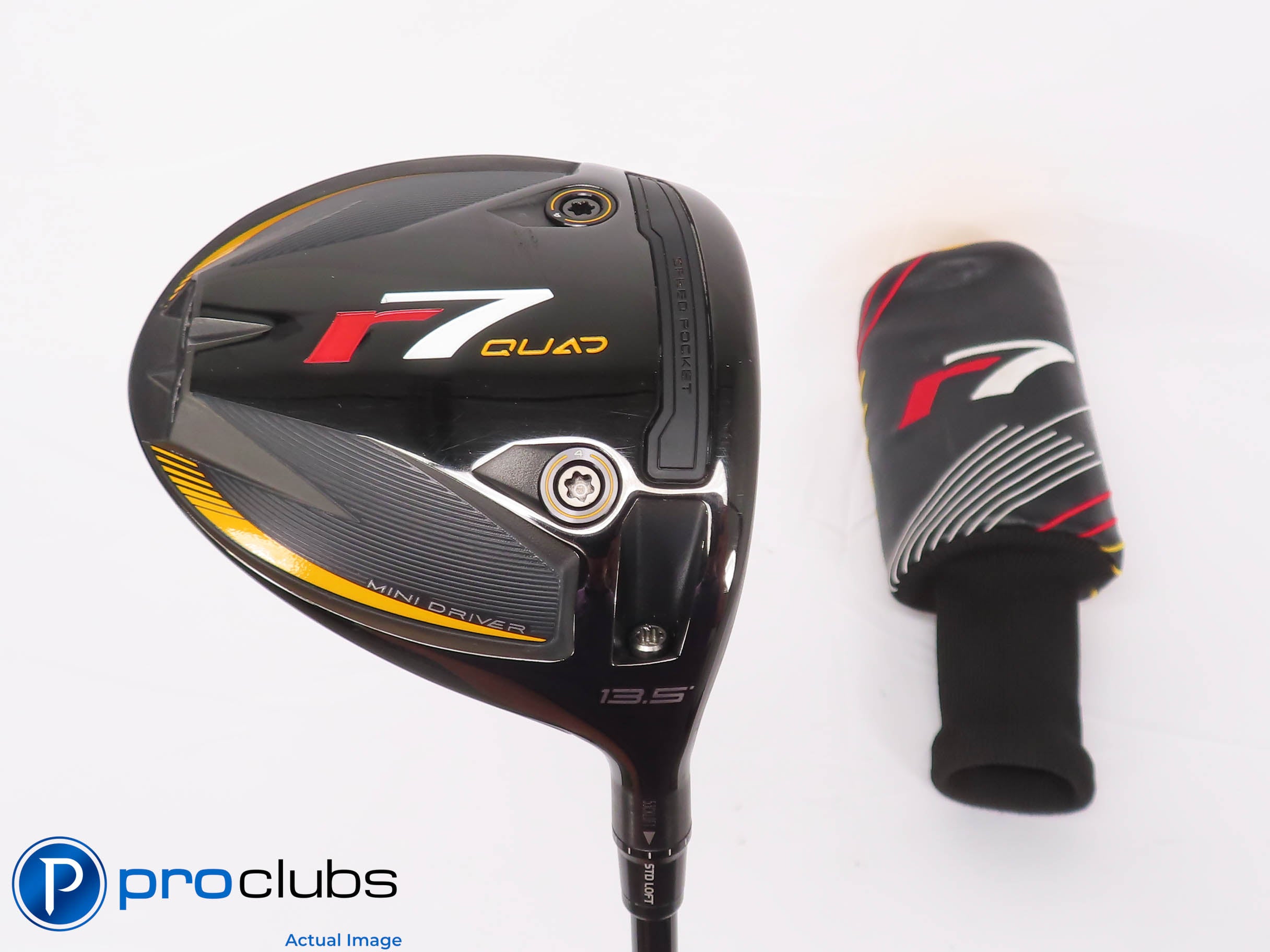 TaylorMade '25 R7 QUAD 13.5* MINI DRIVER w/HC - Speeder Stiff - 450842