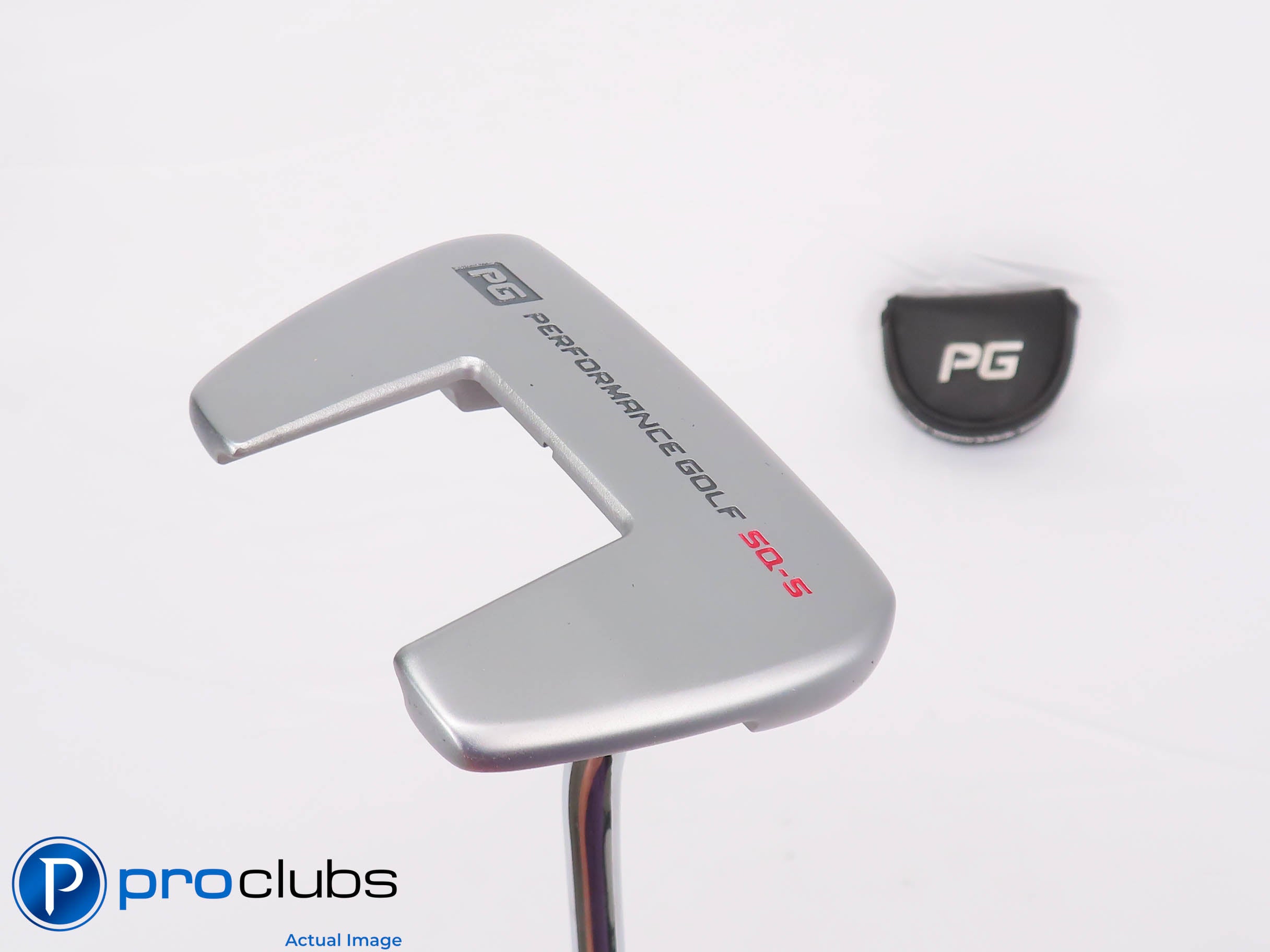 PERFORMANCE GOLF Square To Square 33.5" PUTTER w/Headcover #450846