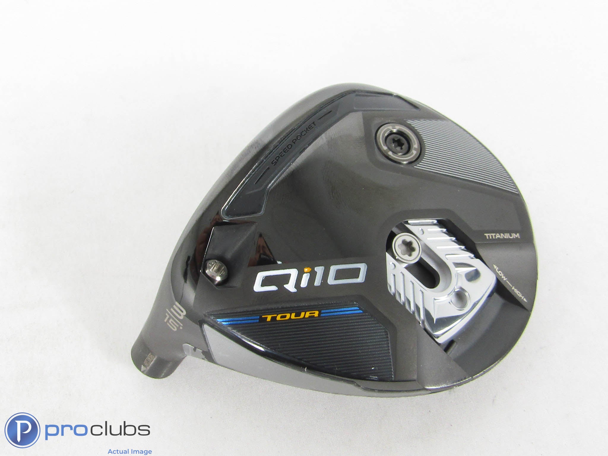 Left Handed! TaylorMade Qi10 Tour 15* 3 Wood - Head Only - 450907