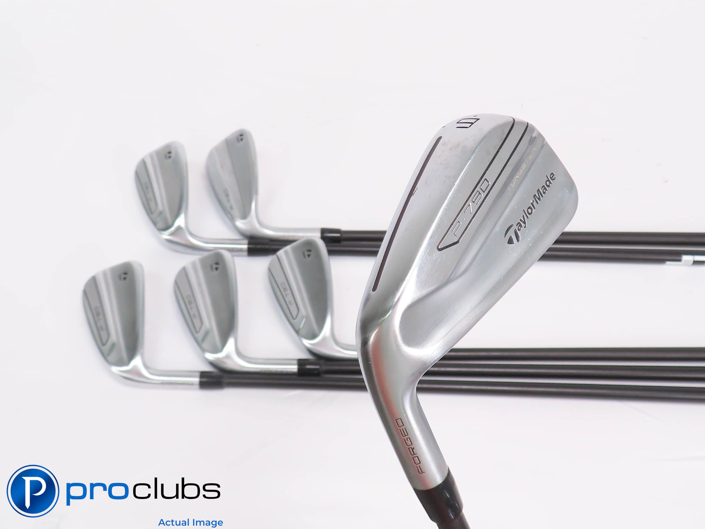 Left Handed TaylorMade '19 P-790 6-PW,AW IRON SET LAGolf Stiff Flex Graph +1/2"