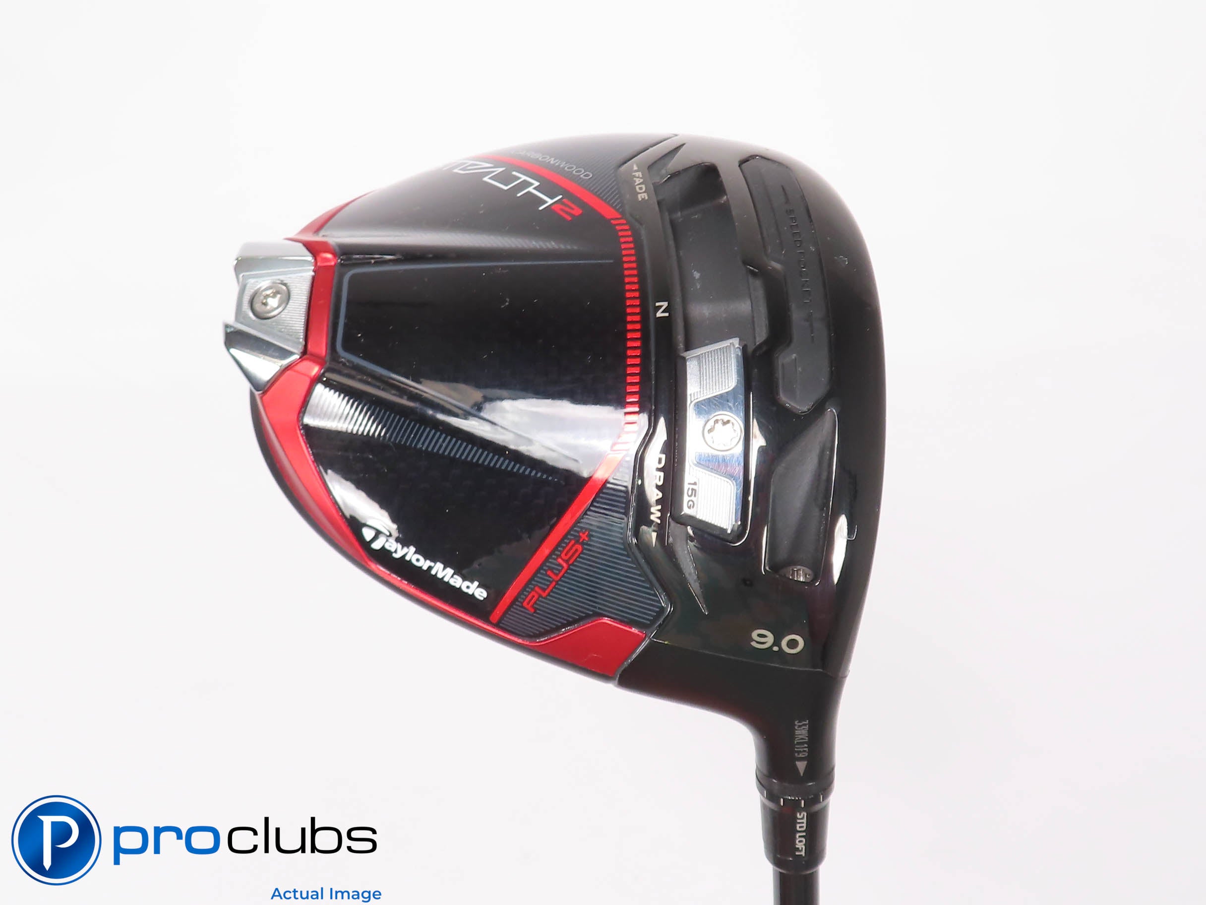 Nice TaylorMade STEALTH 2 Plus 9* DRIVER - HZRDUS Gen4 60g 6.5 X-Flex 450961