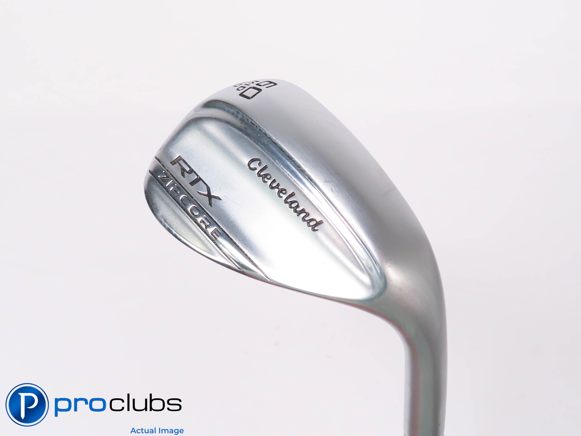 Nice Cleveland RTX Chrome 60*(10*) WEDGE MID-Grind - Spinner Wedge Flex 451000