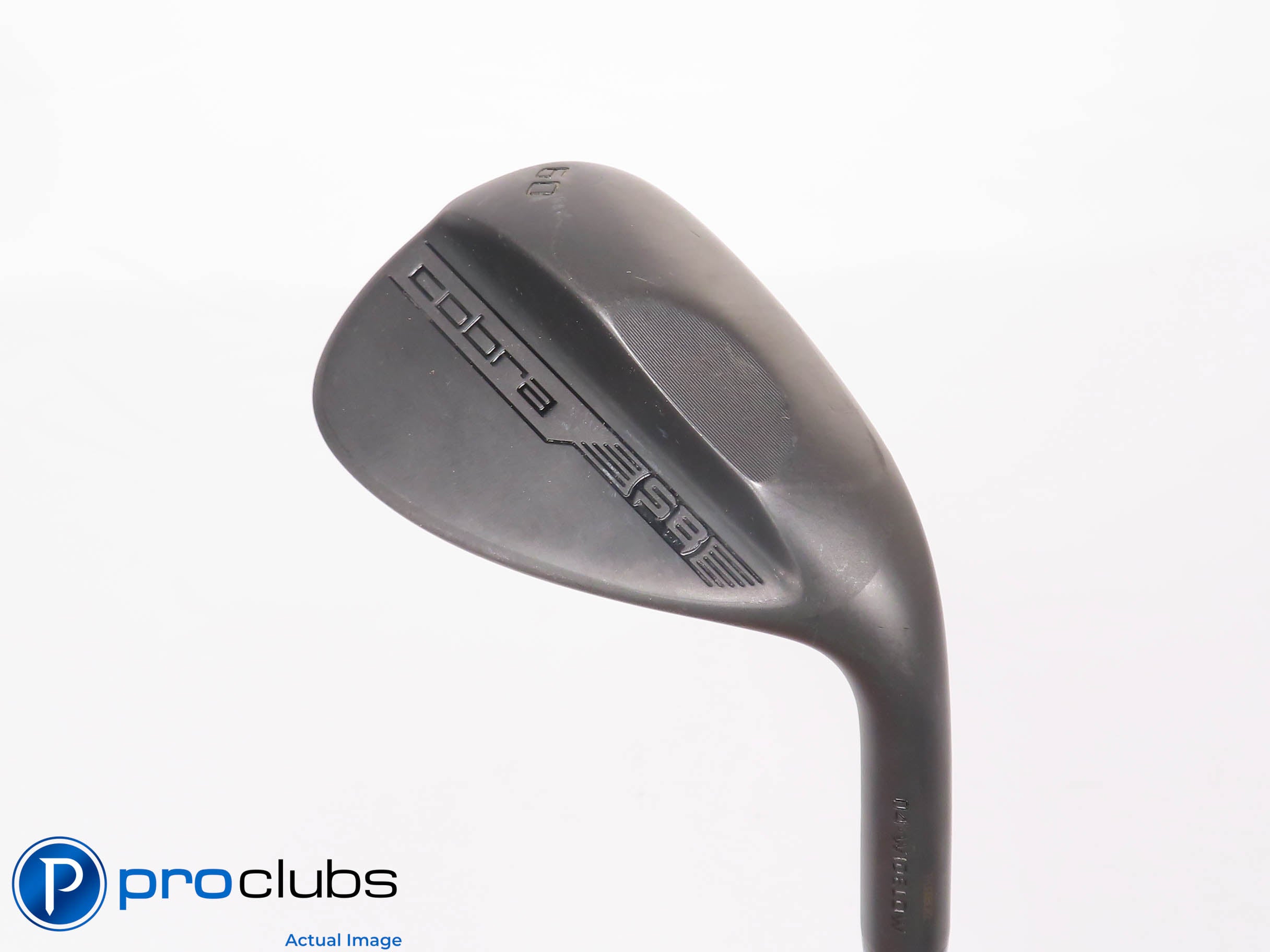 Nice Cobra '23 SB Black 60*(4*) WEDGE Widelow-Grind -KBS Stiff Flex Steel 451001