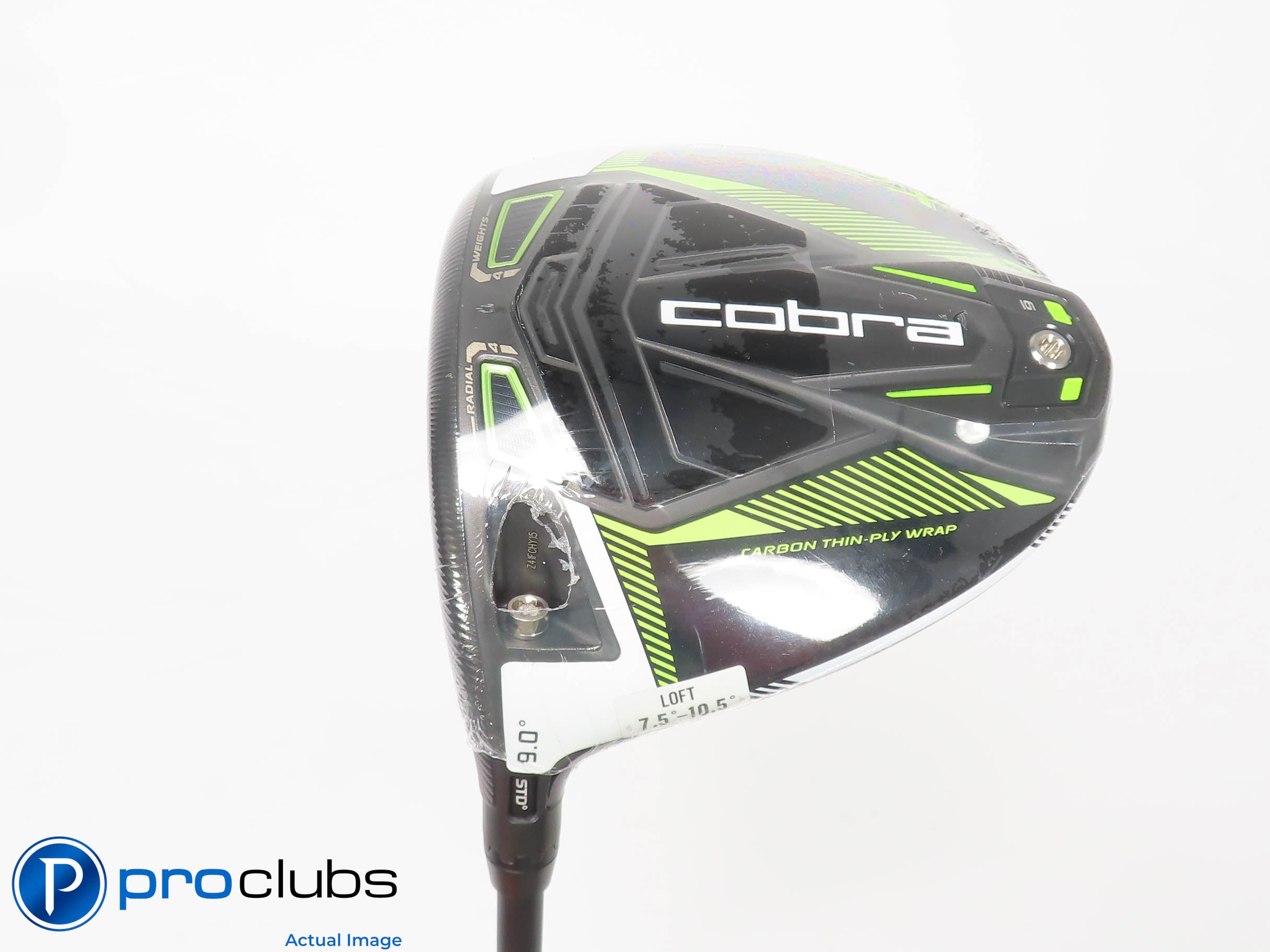 New Left Handed Cobra King RAD Speed XB 9* Driver - HZRDUS Black 70 Stiff 451003