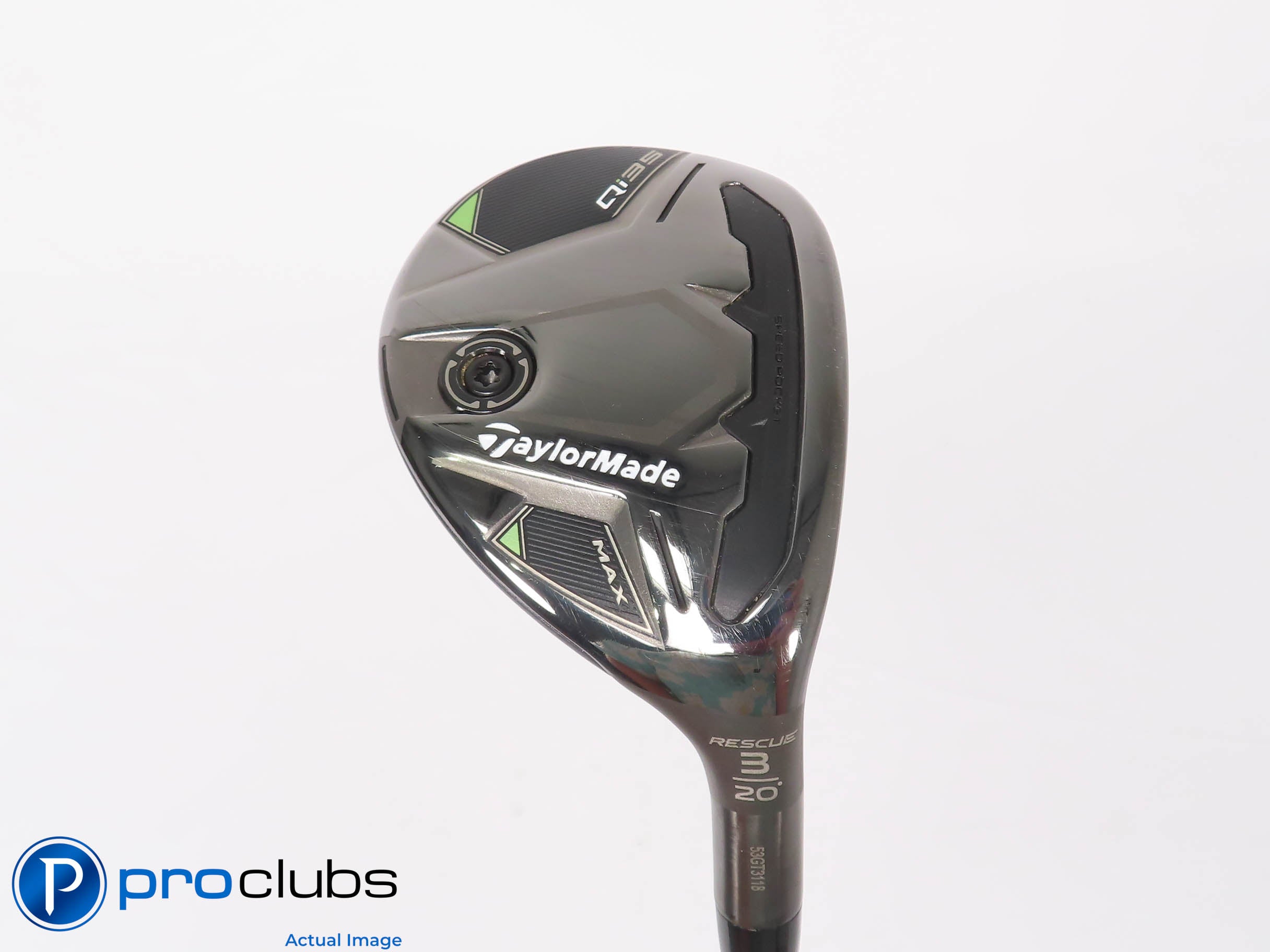 Nice! TaylorMade Qi35 Rescue 20* 3 Hybrid - Tensei 1K Blue 65 Regular - 450935