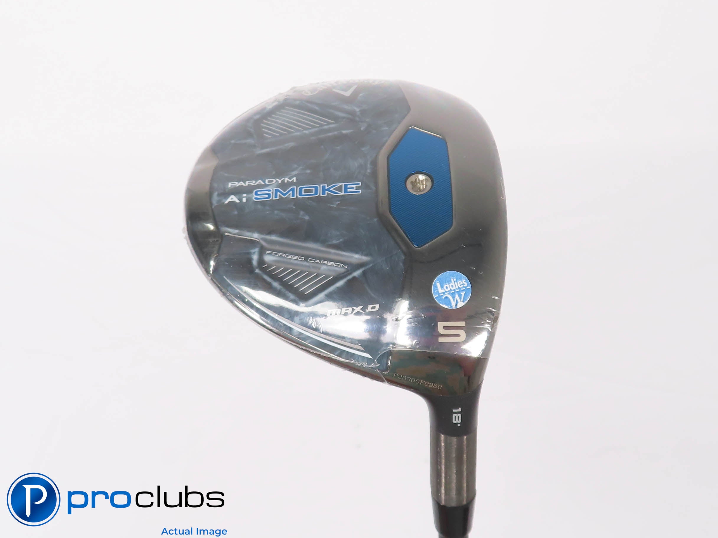 New! Ladies Callaway Ai Smoke MAX D 18* 5 Wood - Cypher Forty Ladies Flex 450975