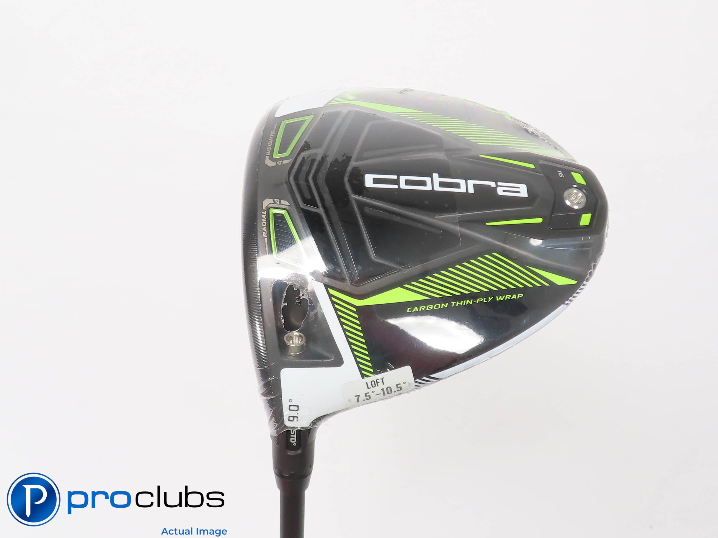 New Left Handed Cobra King RAD Speed XB 9* Driver - HZRDUS Black 70 Stiff 450952