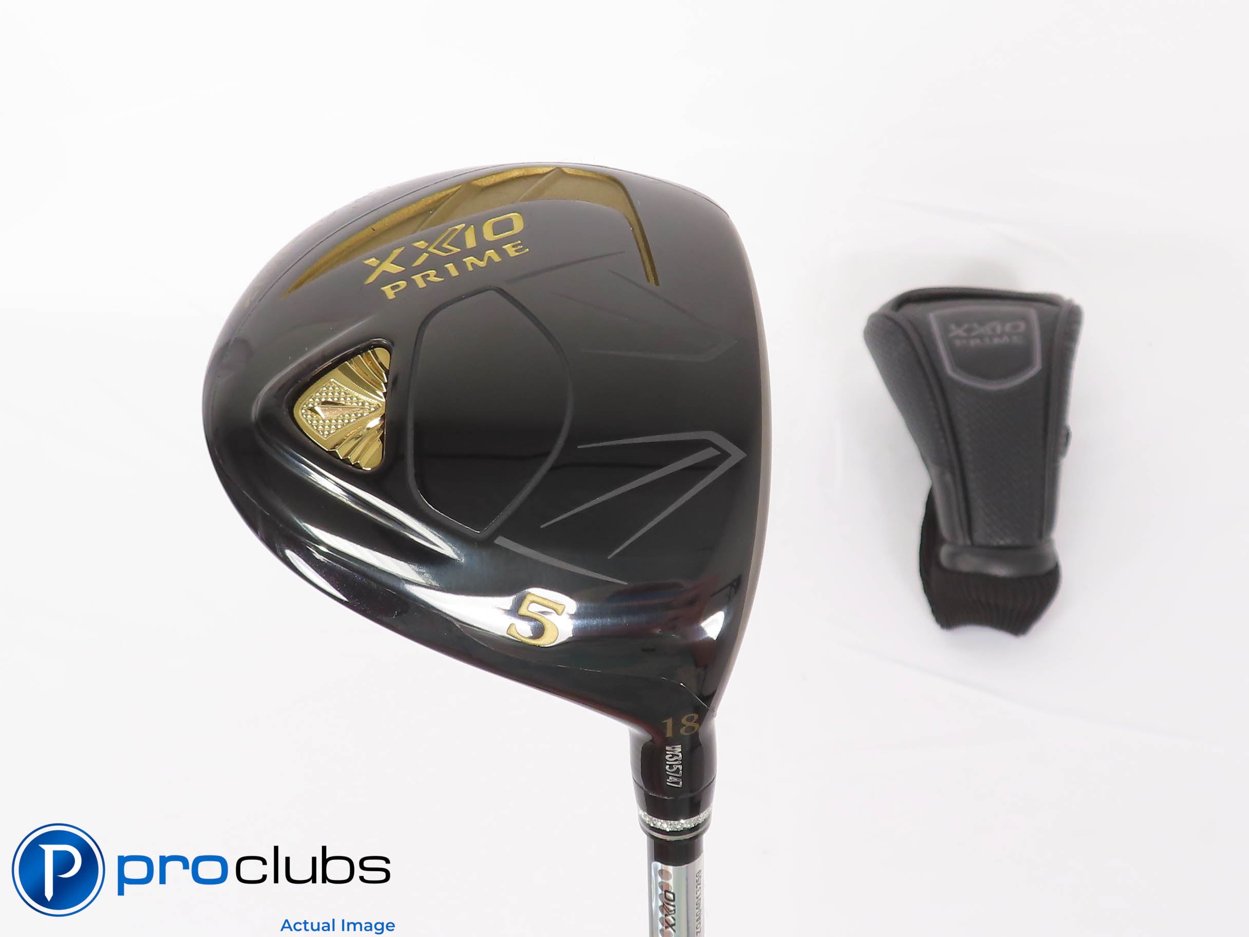 New! XXIO Prime 11 18* 5 Wood w/ HC - XXIO SP-1100 37.5g Regular Flex - 451009