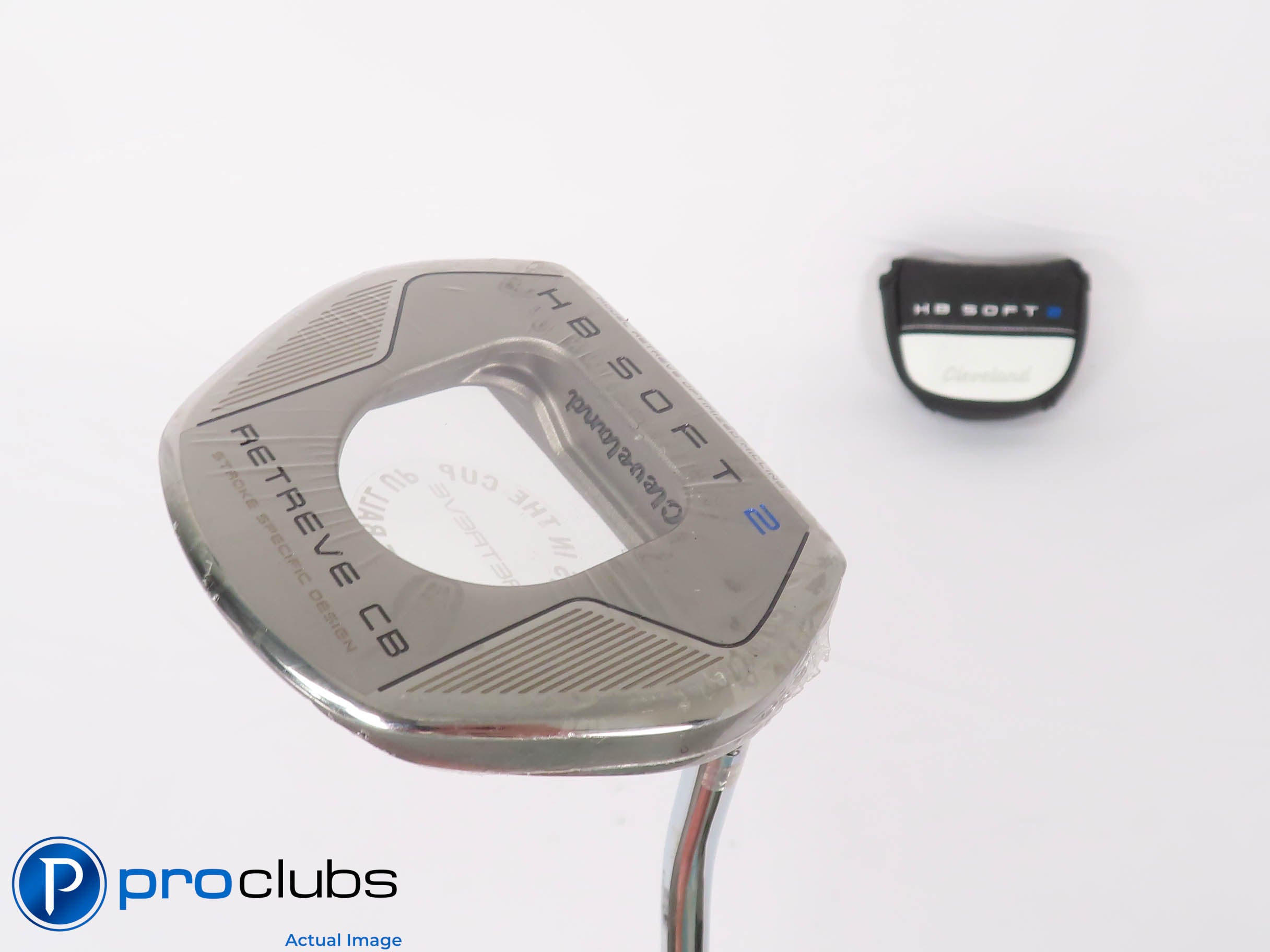 New! Cleveland HB Soft 2 Retreve CB 38" Putter w/ HC - 451015