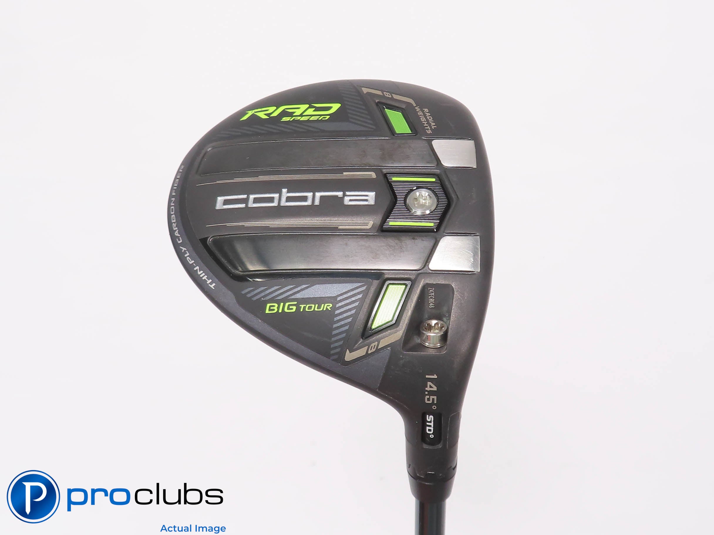 Cobra Rad Speed Big Tour 14.5* 3 Wood - UST Mamiya LINQ Blue 7F4 Stiff - 451083