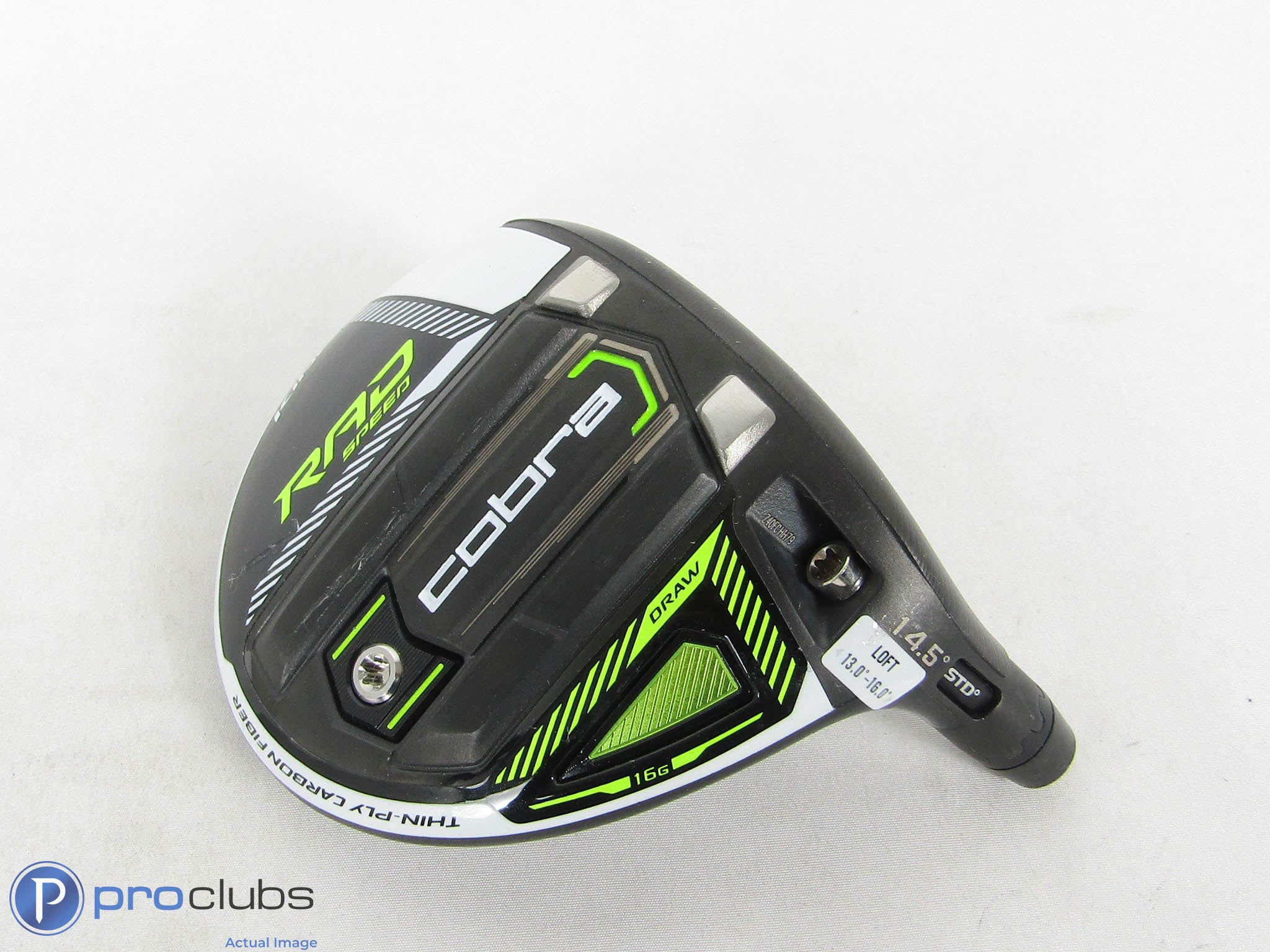 Cobra RadSpeed Draw 14.5* 3 Wood - Head Only w/Adapter - 451064