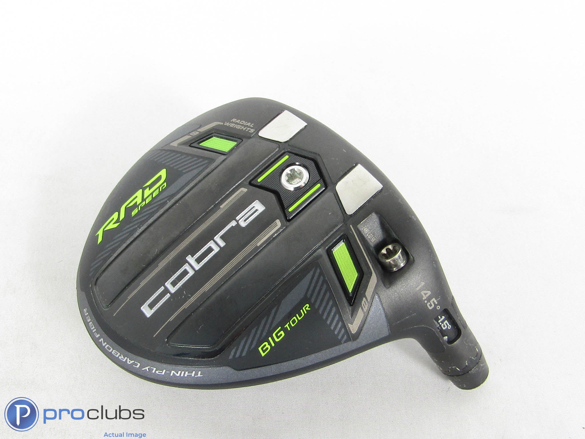Cobra RadSpeed BIG Tour 14.5* 3 Wood - Head Only w/Adapter - 451063