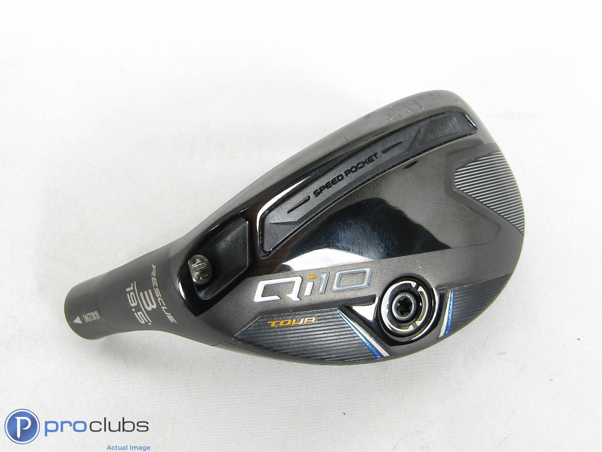 Left Handed! TaylorMade Qi10 Tour Rescue 19.5* 3 Hybrid - Head Only - 450908