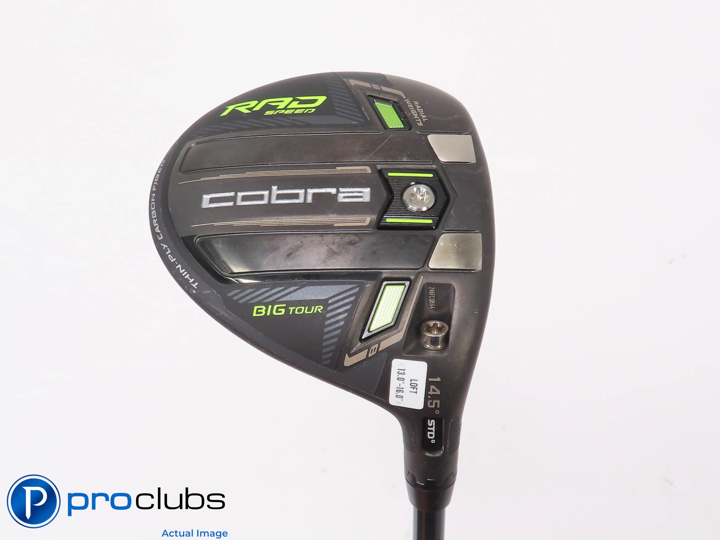 Cobra Rad Speed Big Tour 14.5* 3 Wood - UST Mamiya LINQ Red 5F2 Senior - 451088