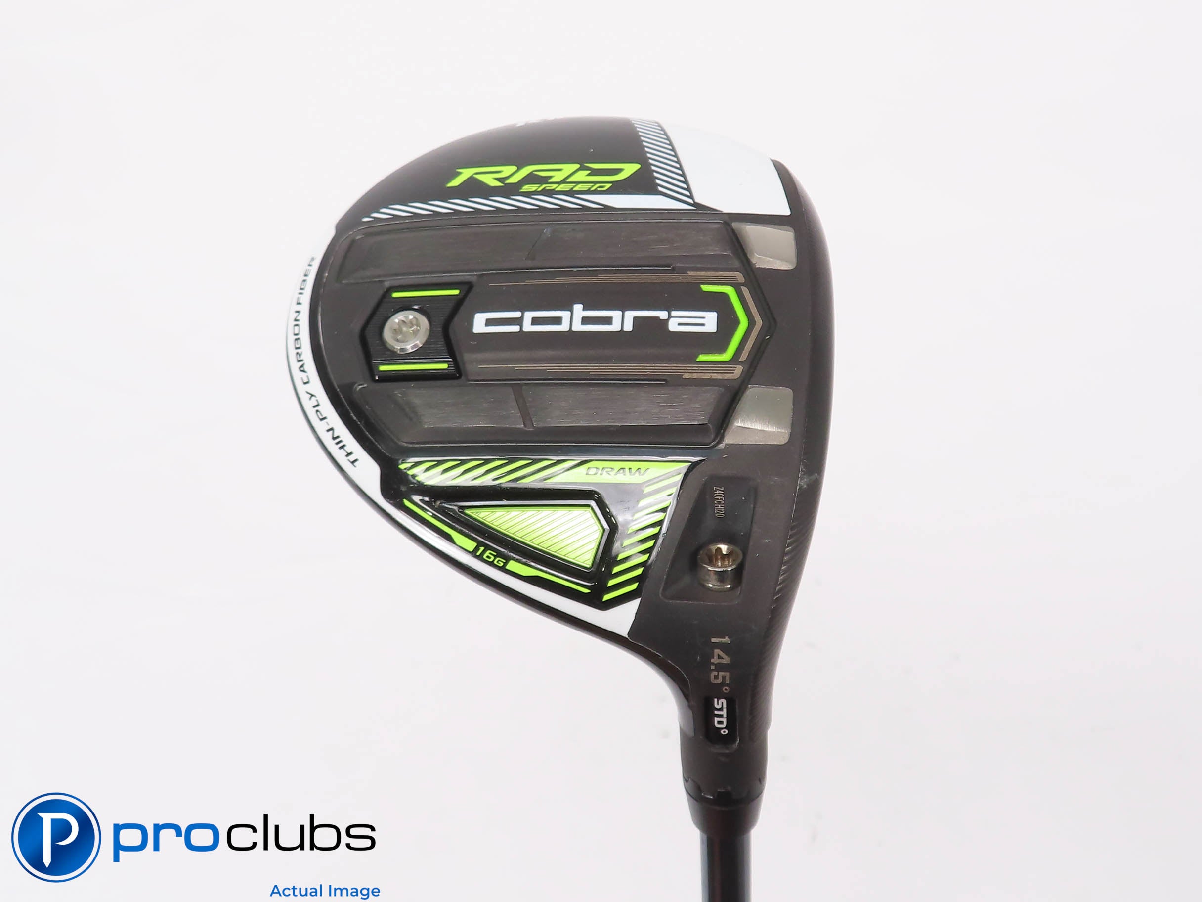 Cobra Rad Speed 14.5* 3 Wood - UST Mamiya LINQ Blue 7F5 Extra Stiff - 451067