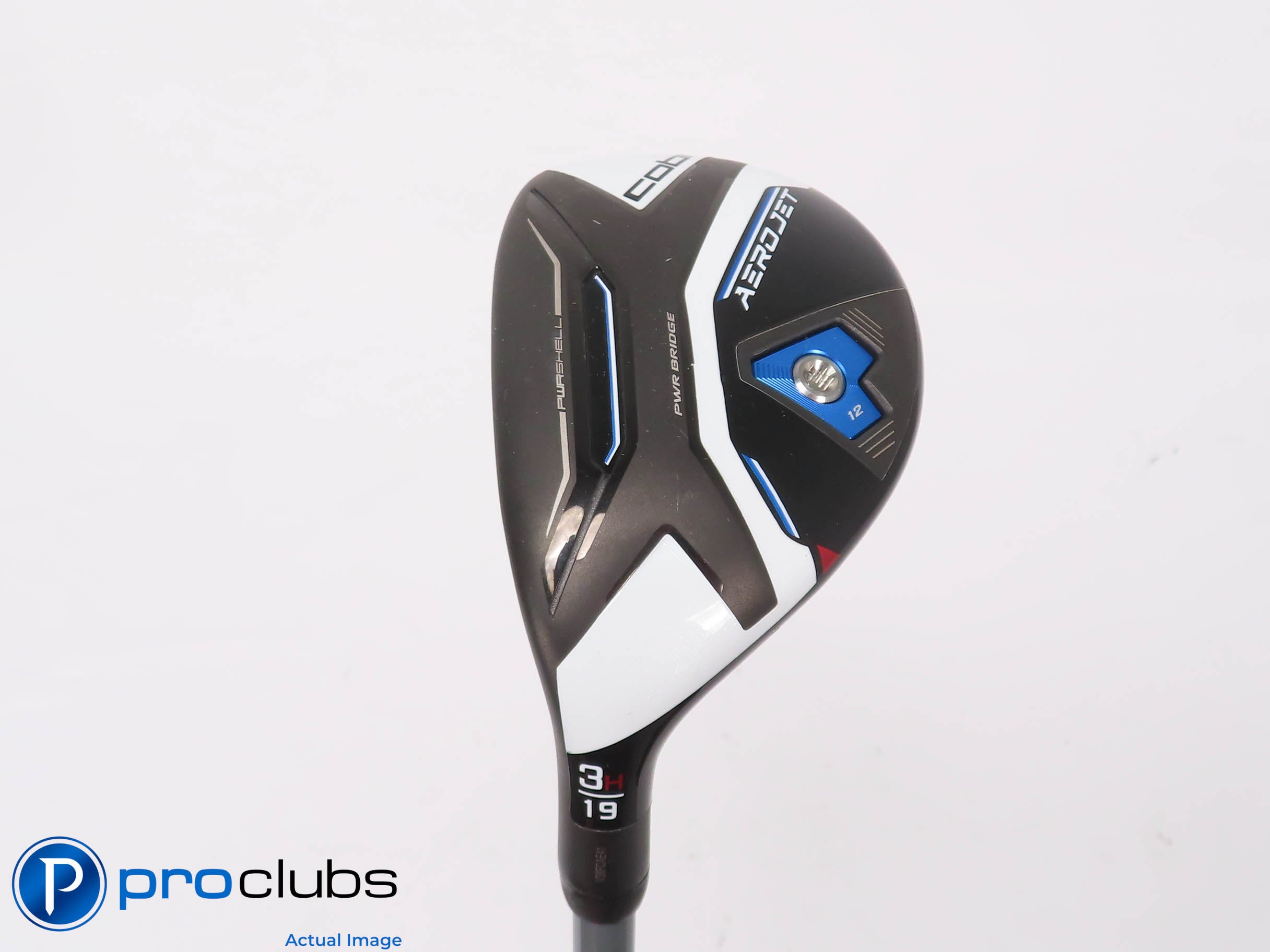Left Handed Cobra Aerojet 19* 3 Hybrid - Fujikura Pro 2.0 8-S Stiff Flex #451037
