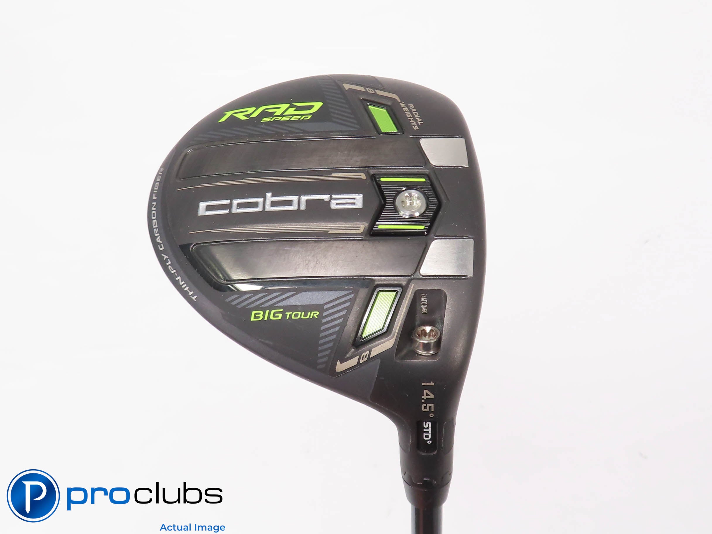 Cobra Rad Speed Big Tour 14.5* 3 Wood - UST Mamiya LINQ White 7F4 Stiff - 451092