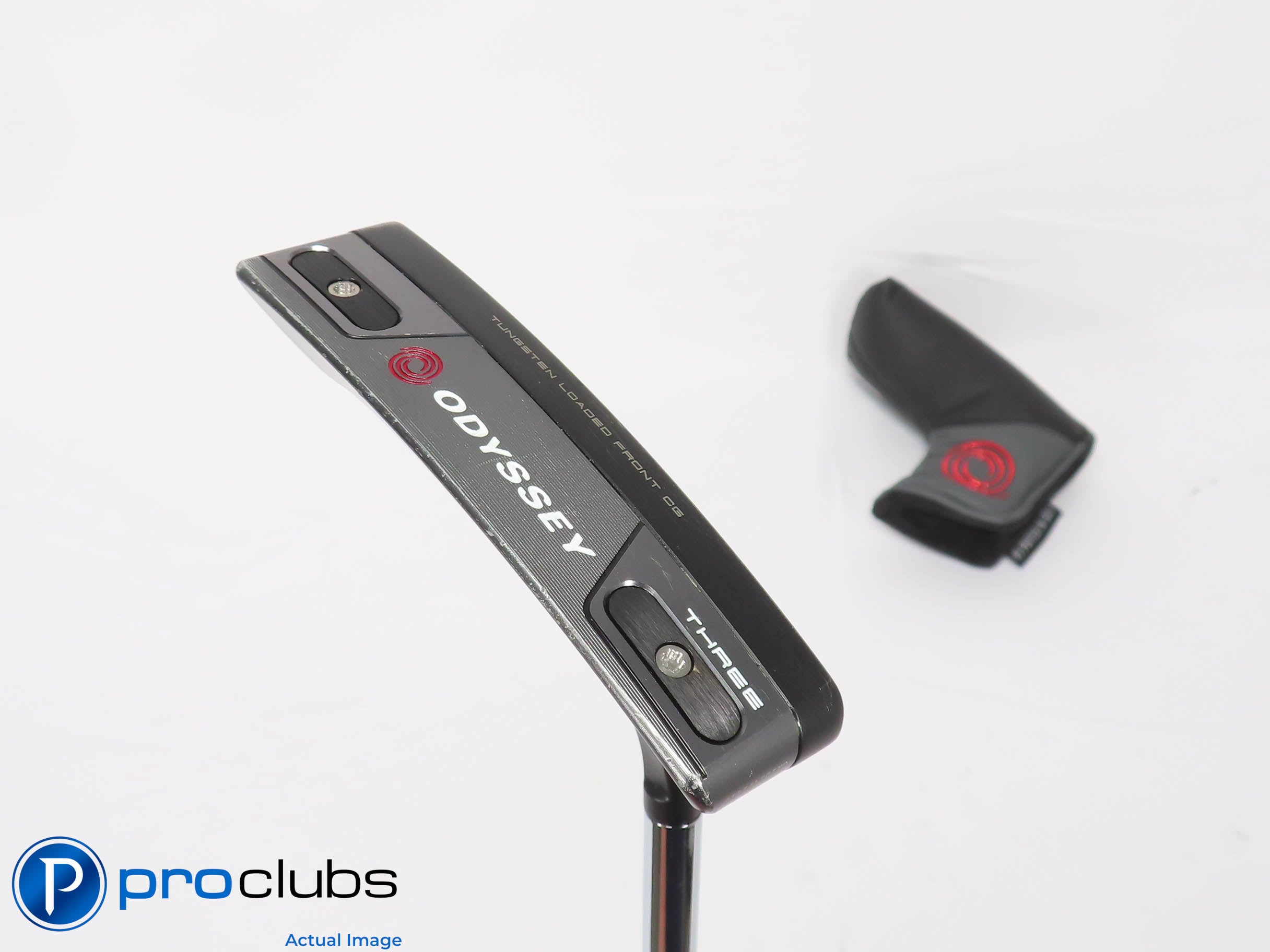 Odyssey TRI-HOT 5K THREE 33.5" PUTTER w/Cover - Stroke Lab Shaft 382504