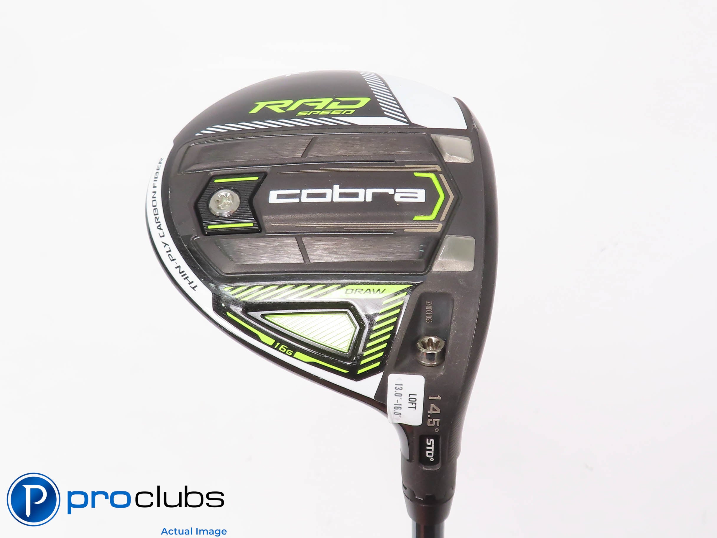 Cobra RAD Speed 14.5* 3 WOOD - LINQ Red M40X 5F2 Senior Flex 451070