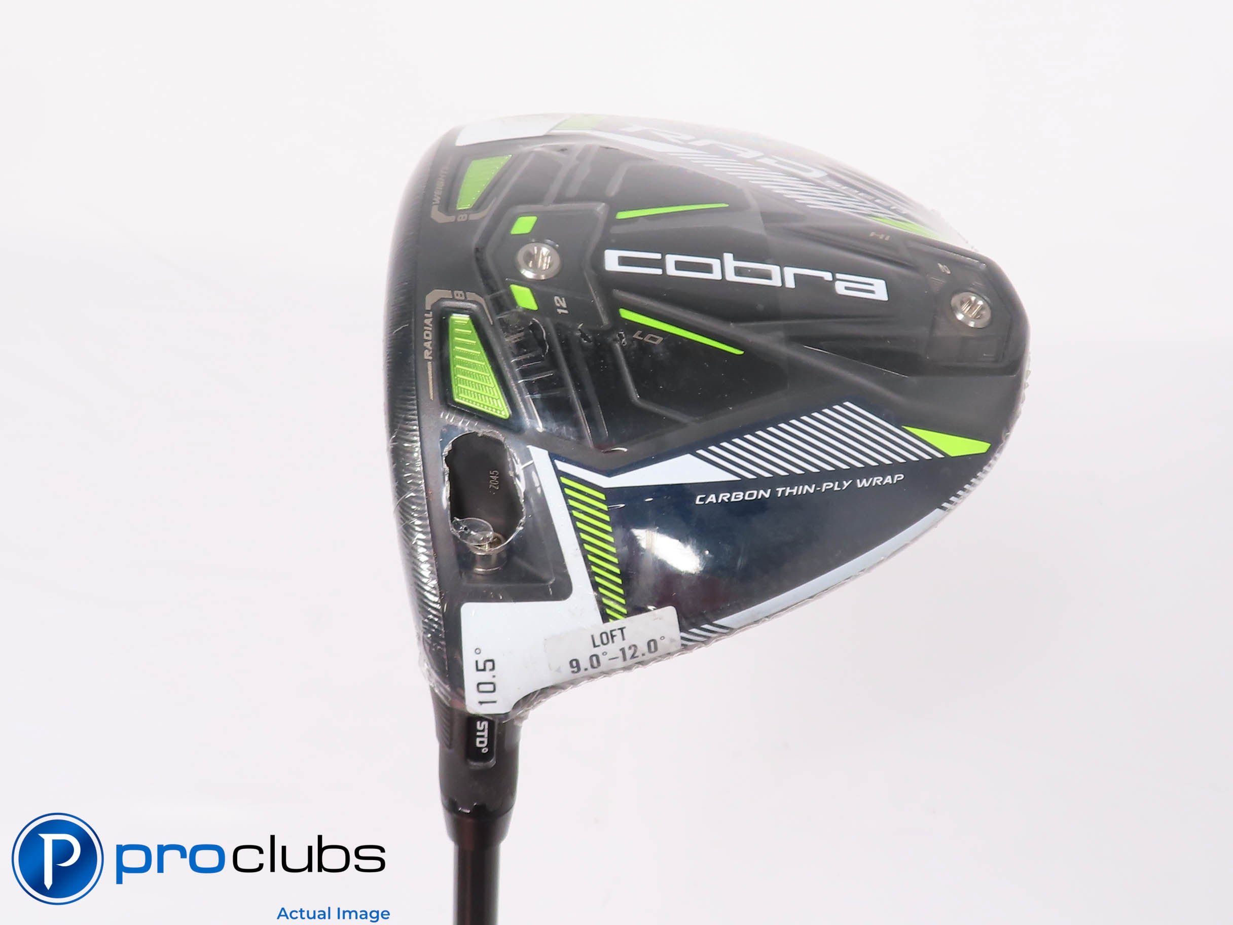 New! Left Handed Cobra King RAD Speed Blue 10.5* Driver - Bassara Senior 450983