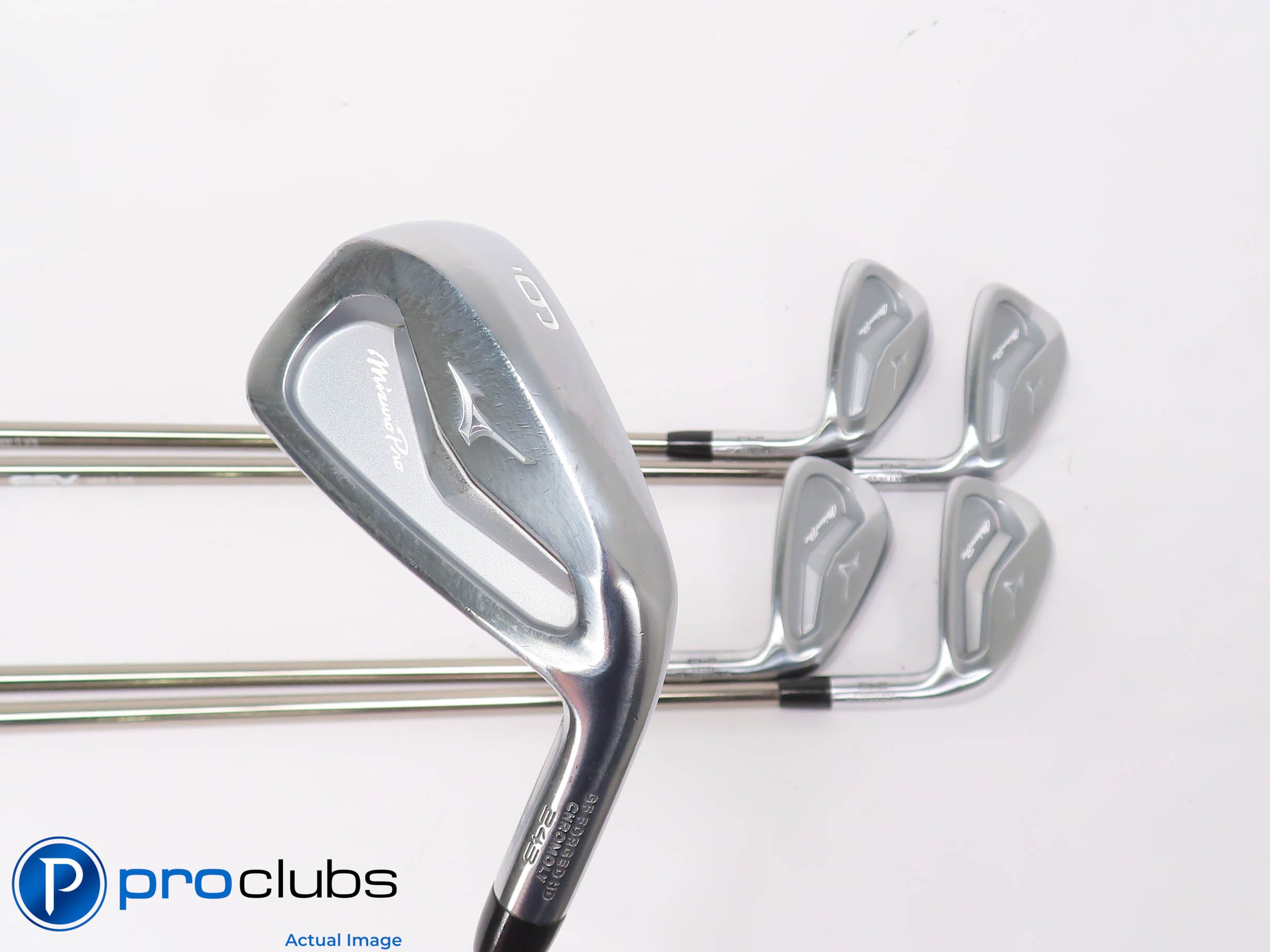Nice Mizuno '24 PRO 243 6-PW IRON SET Recoil Regular Flex Graphite +1/2" 451241
