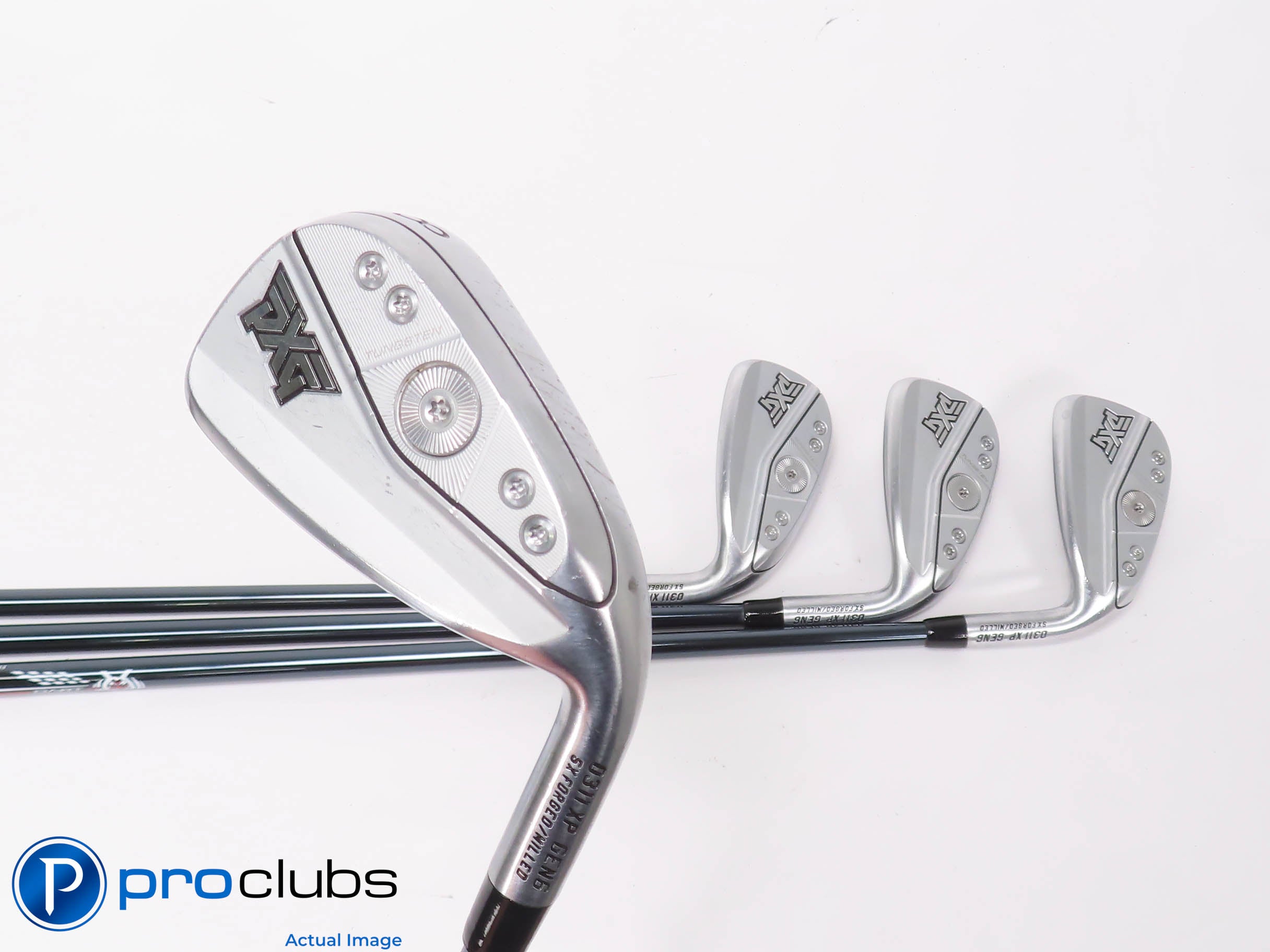 PXG 0311XP Gen6 8-PW,GW IRON SET - Recoil Dart 75 Regular Flex Graphite 451239